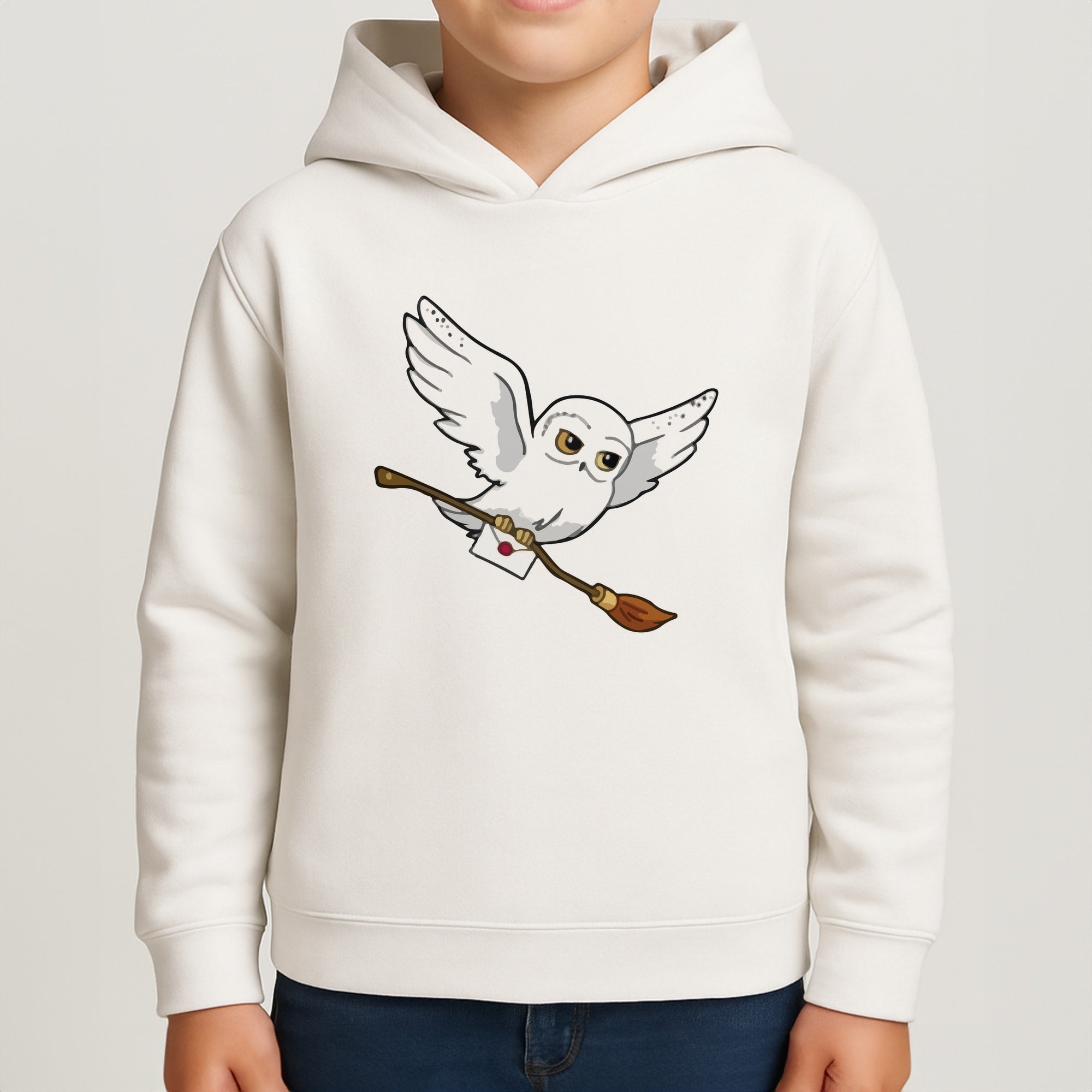 Messenger Owl Hedwig Kids Hoodie