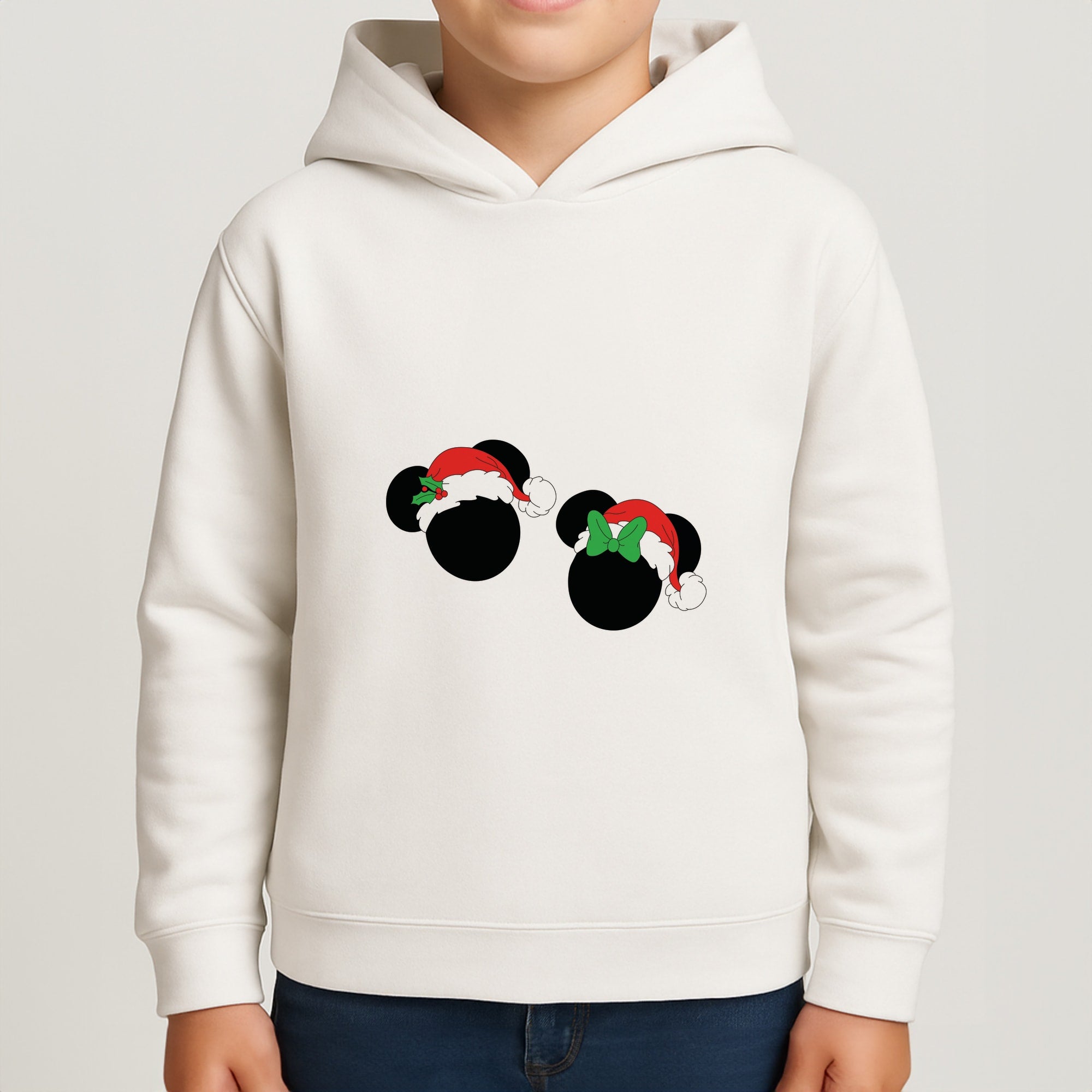 Festive Mice Christmas Boys Hoodie