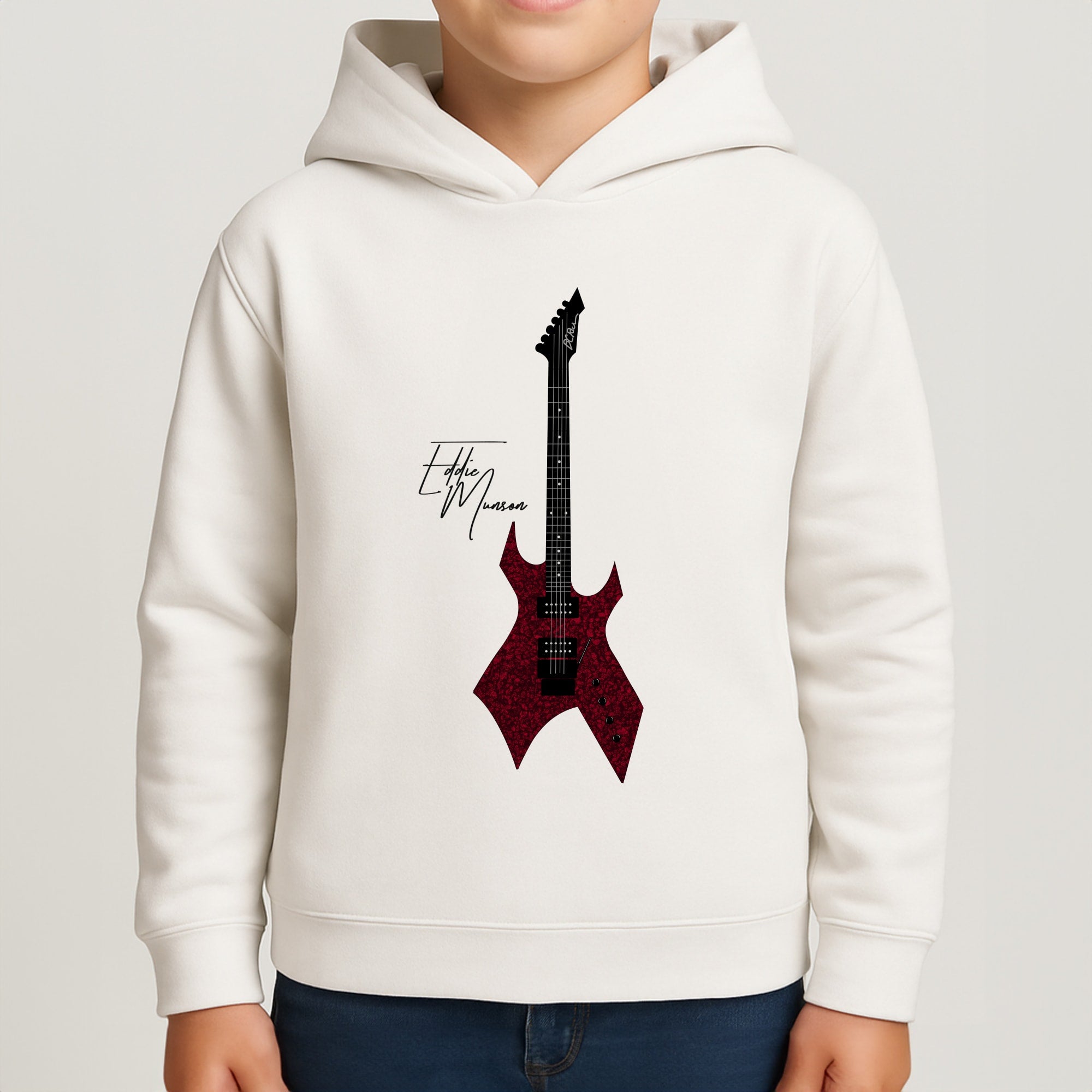 Eddie Munson Guitar Boys Hoodie