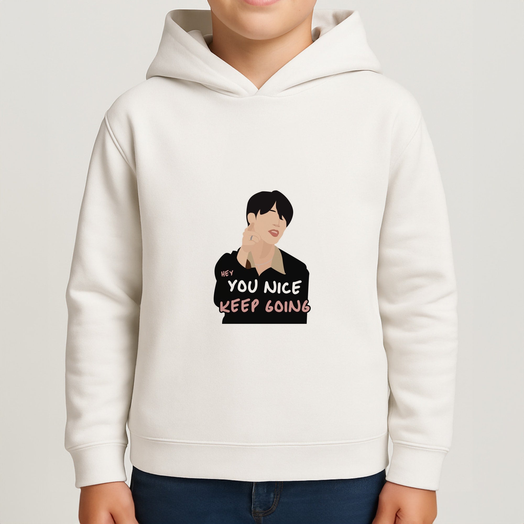 You Nice Keep Going - K Pop Boys Hoodie