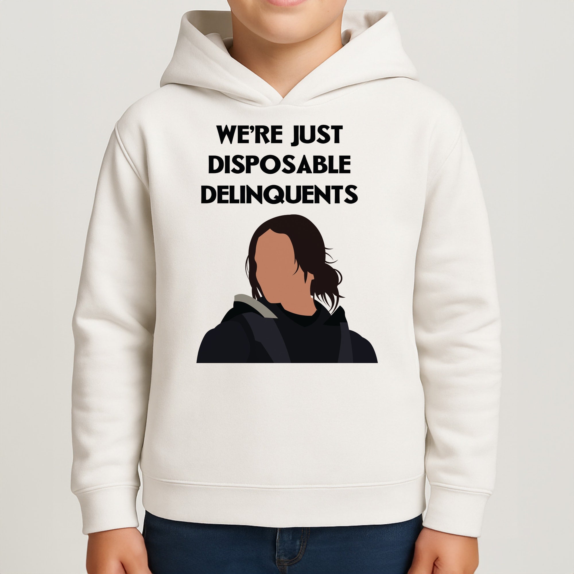 Disposable Delinquents Kids Hoodie