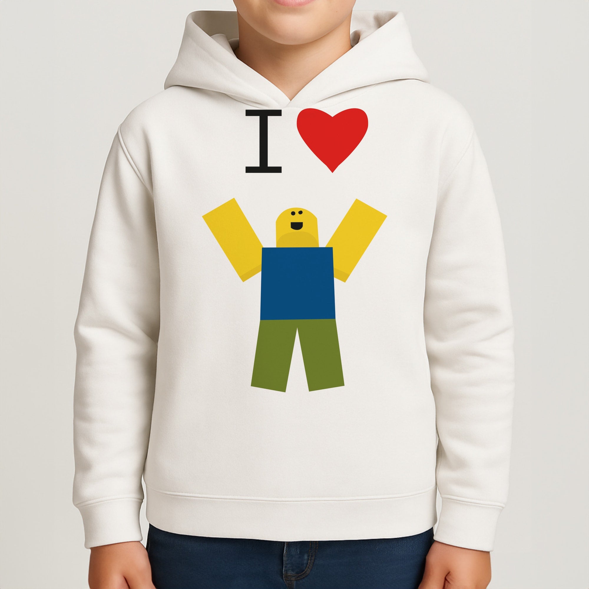 I love Blox Gaming Kids Hoodie