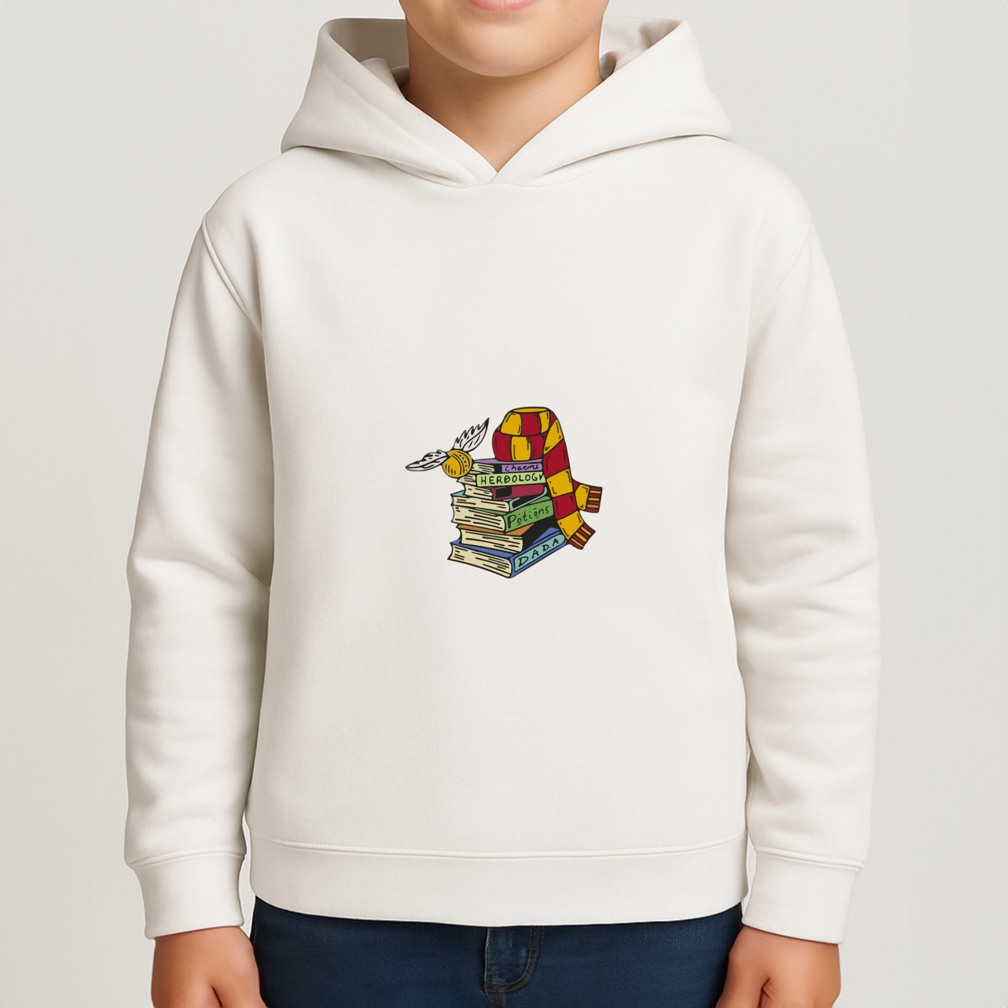 Book Stack Boys Hoodie