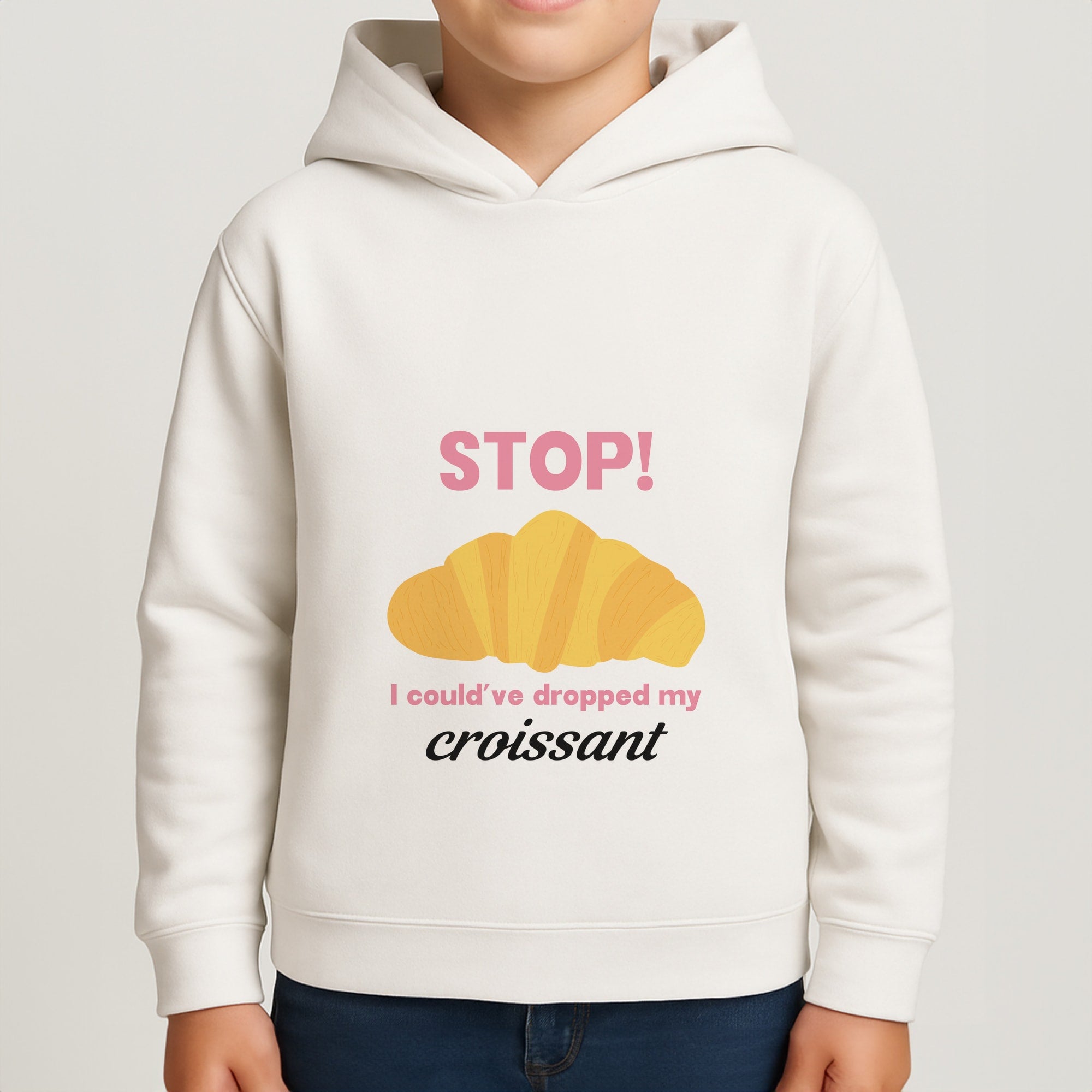 I Could've Dropped My Croissant - Memes Boys Hoodie