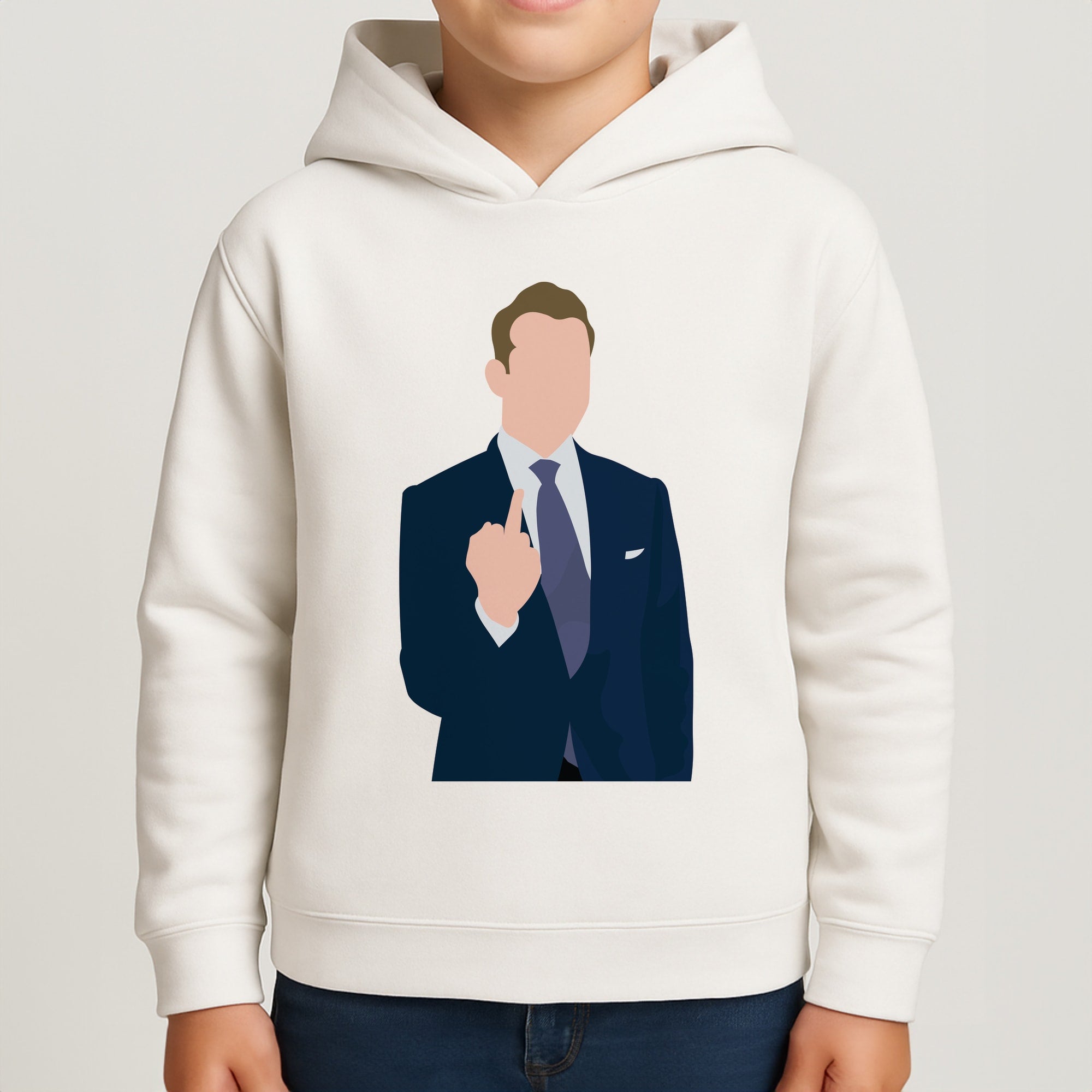 Middle Finger Boys Hoodie