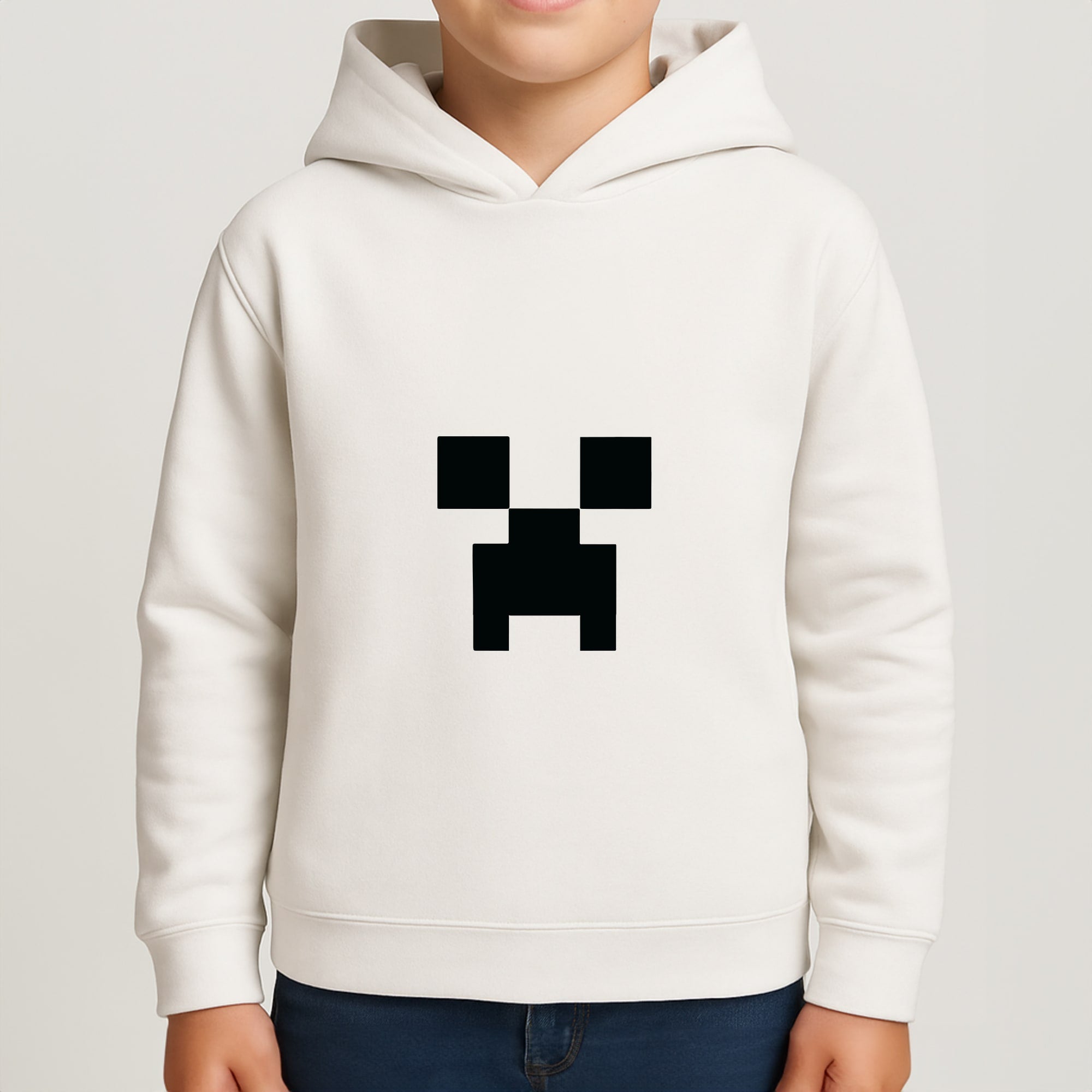 Creeper Face - Mining Boys Hoodie