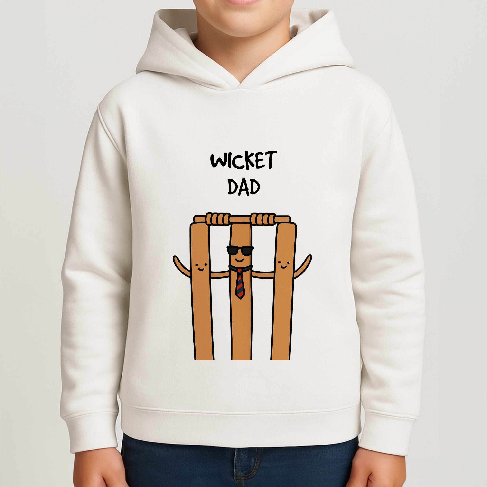 Wicket Dad - Father's Day Boys Hoodie