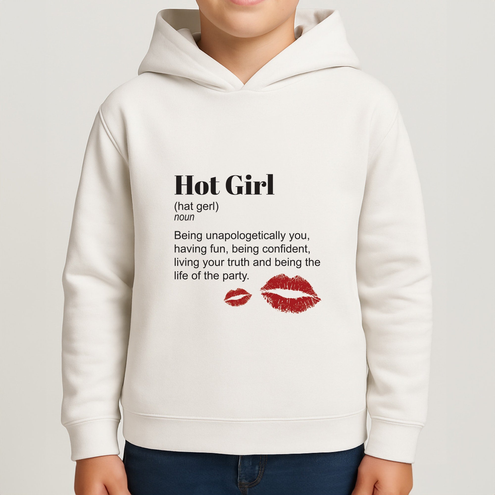 Hot Girl Dictionary Definition Boys Hoodie