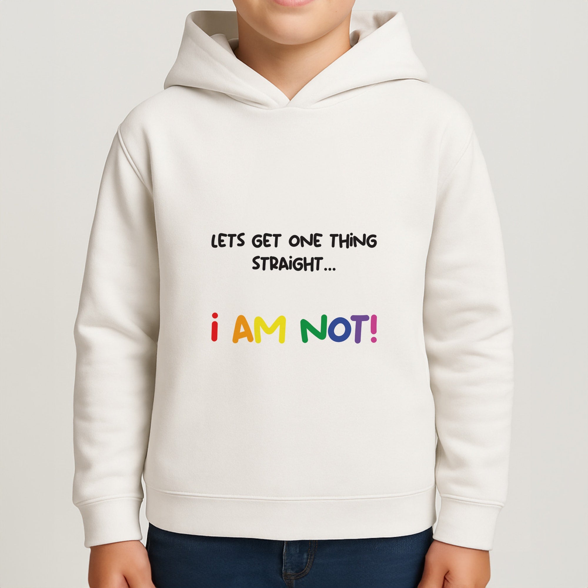 I Am Not - Pride Boys Hoodie