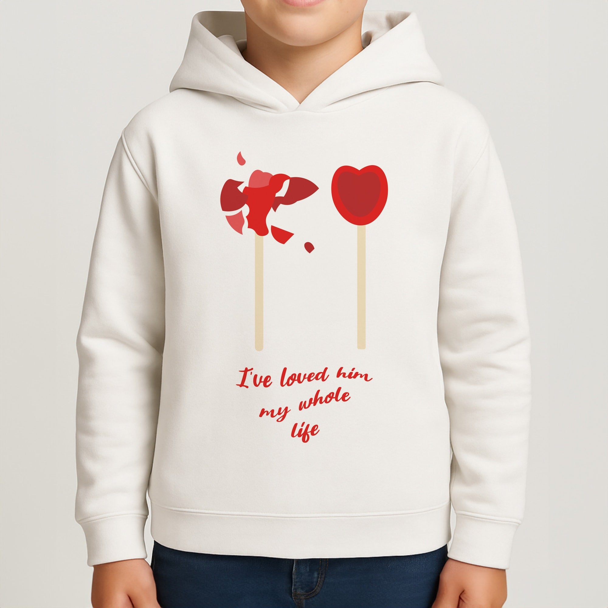 I've Loved Him My Whole Life Boys Hoodie