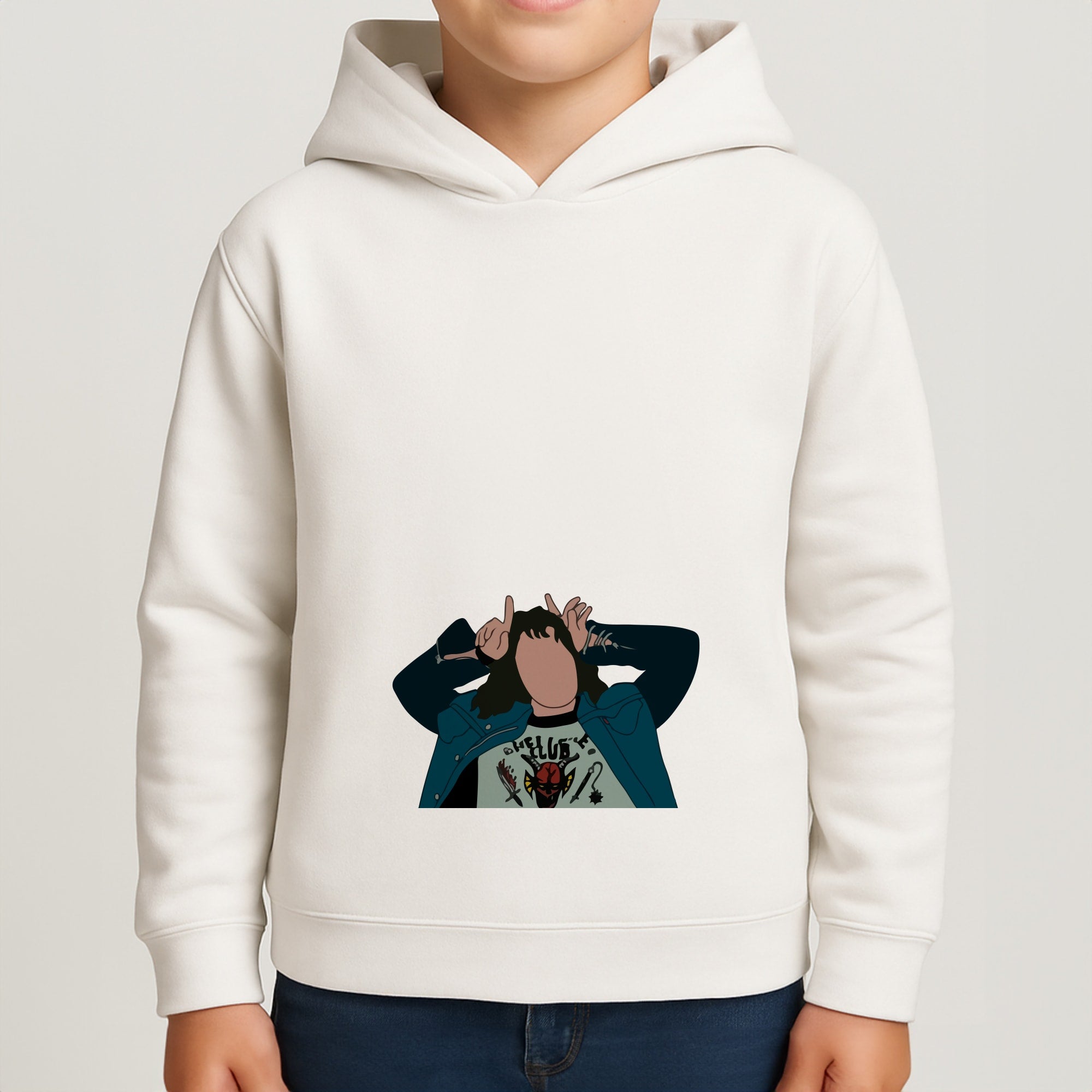 Eddie Munson Boys Hoodie