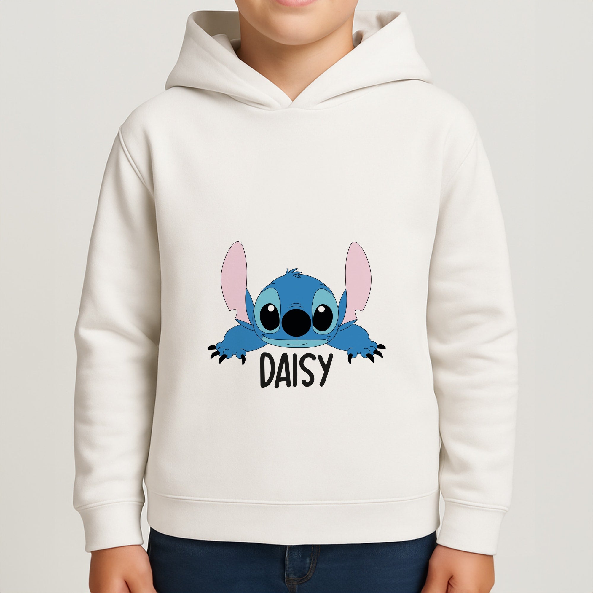 Blue Alien - Personalised Disney Boys Hoodie