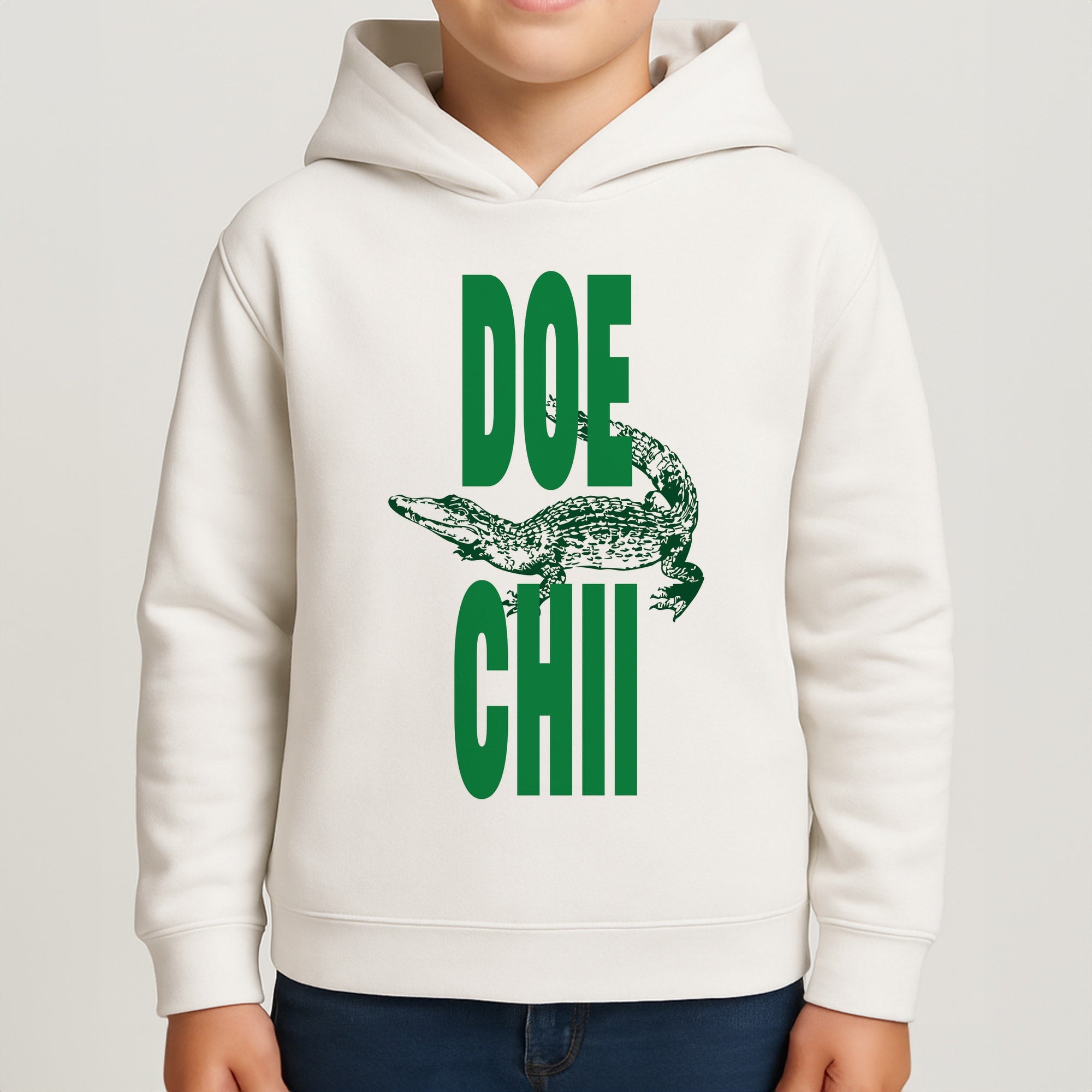 Rapper Alligator Print Boys Hoodie