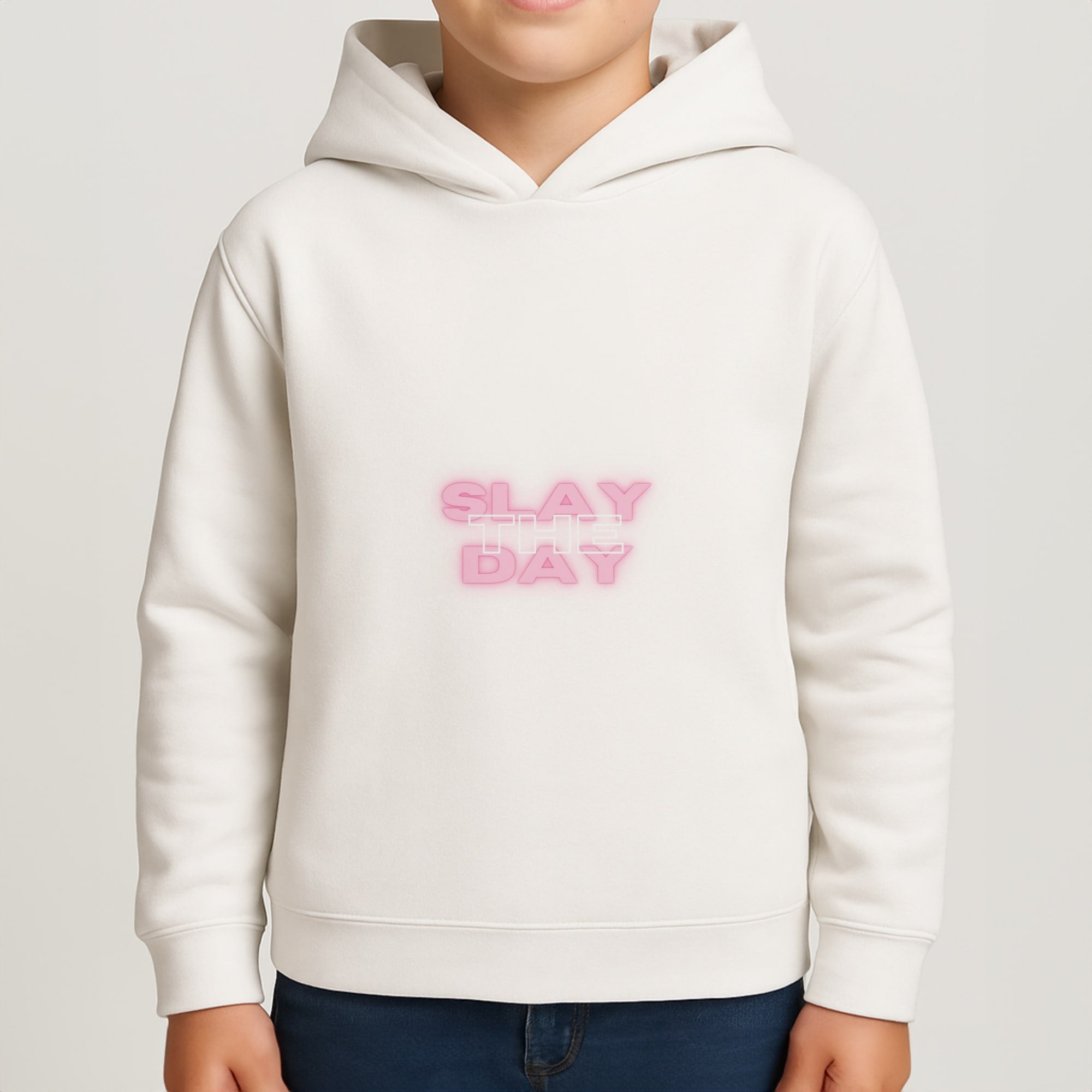 Slay The Day - Sassy Quote Boys Hoodie