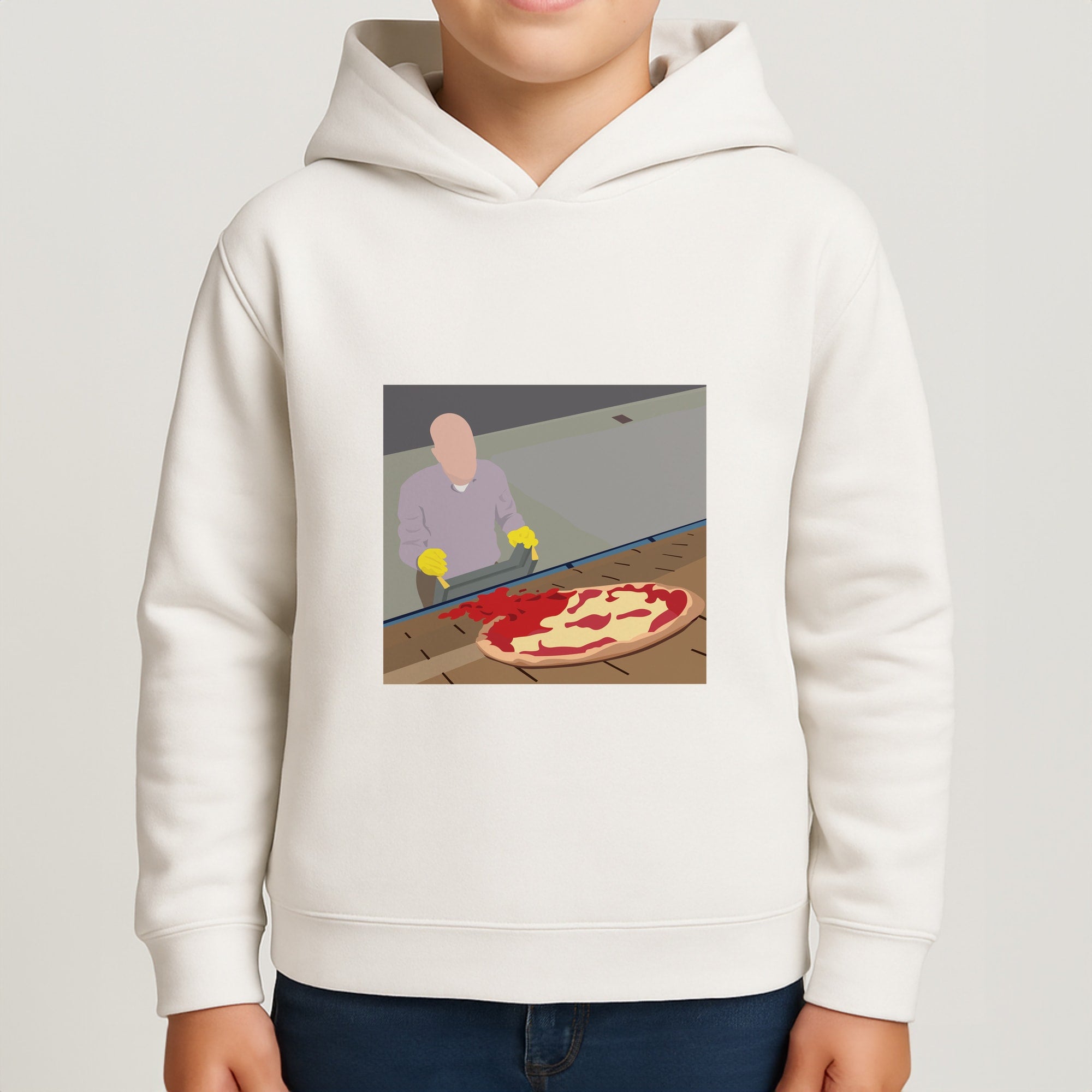Pizza On The Roof Boys Hoodie