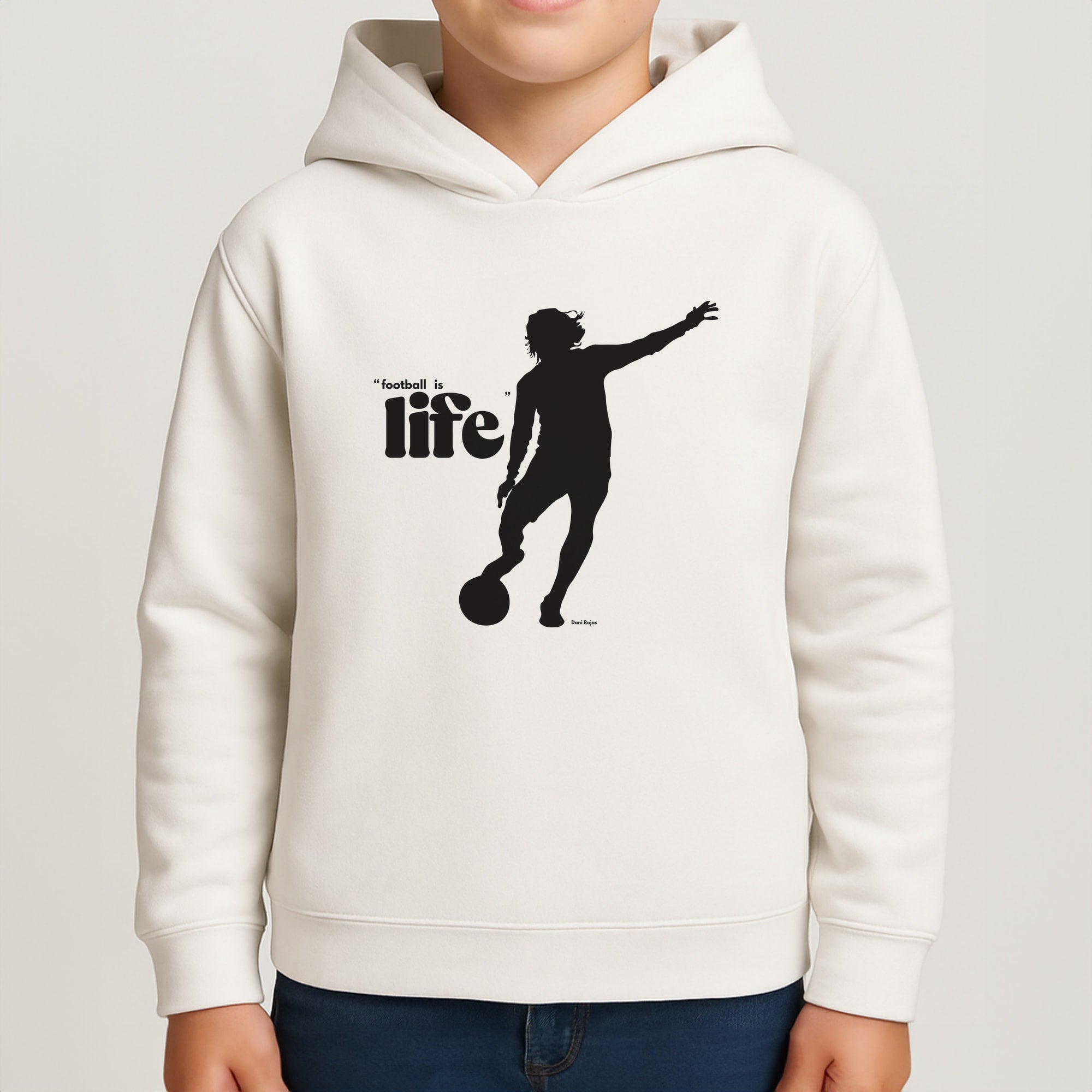 Football Is Life Kids Hoodie