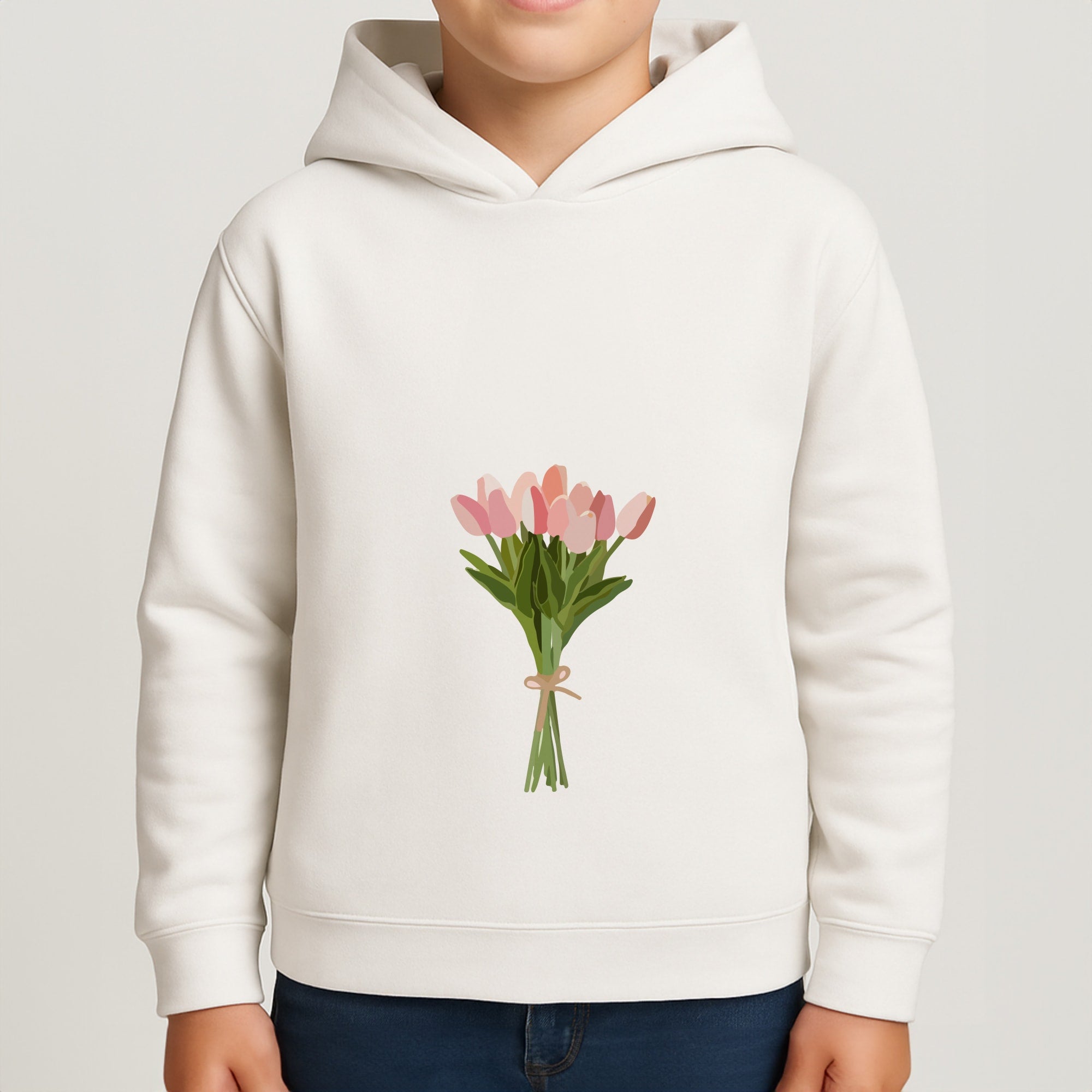 Spring Tulips Boys Hoodie