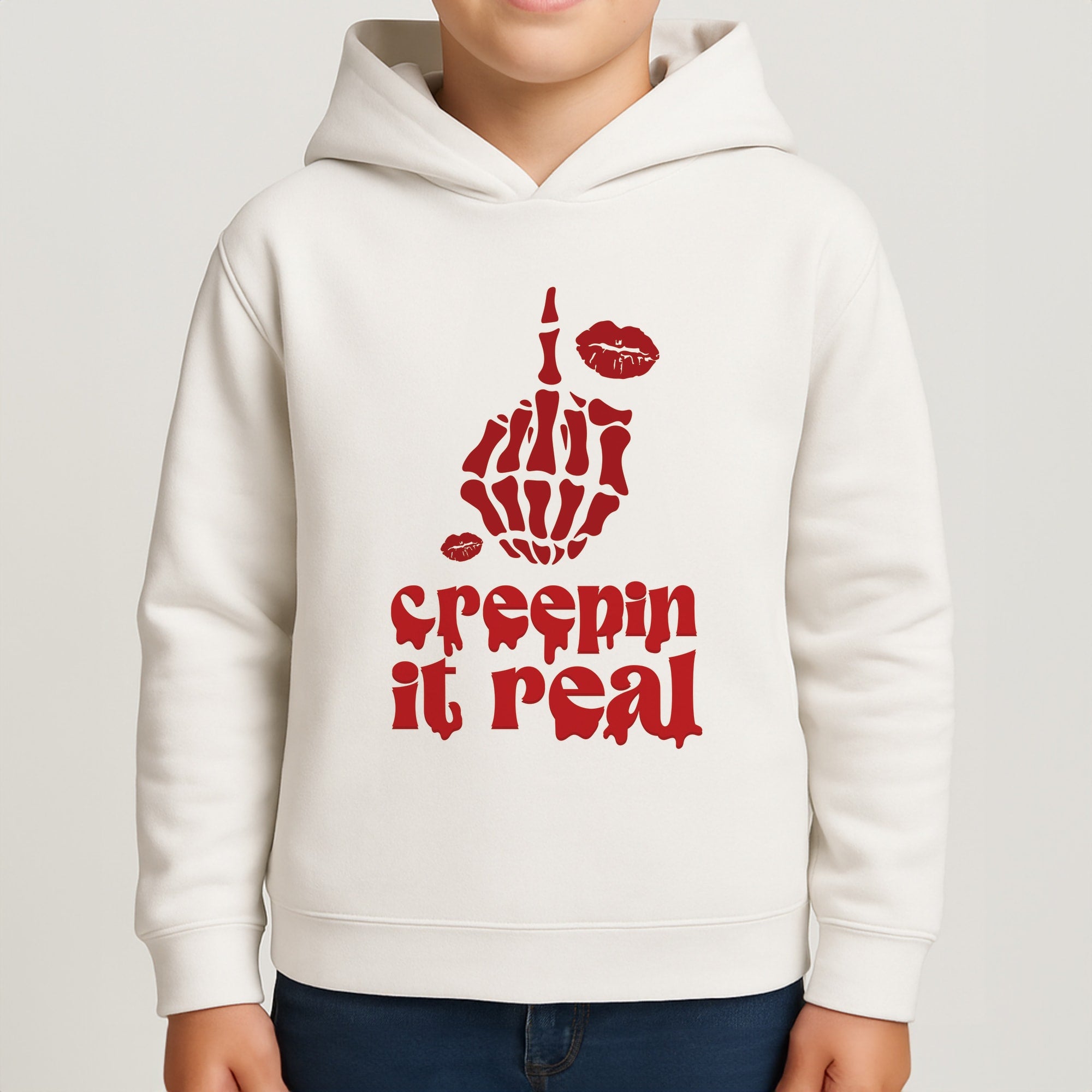 Creepin It Real Boys Hoodie