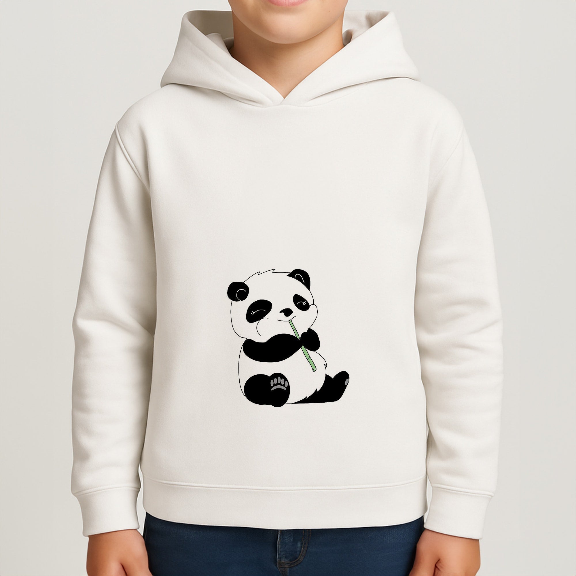 Vegan Panda Boys Hoodie