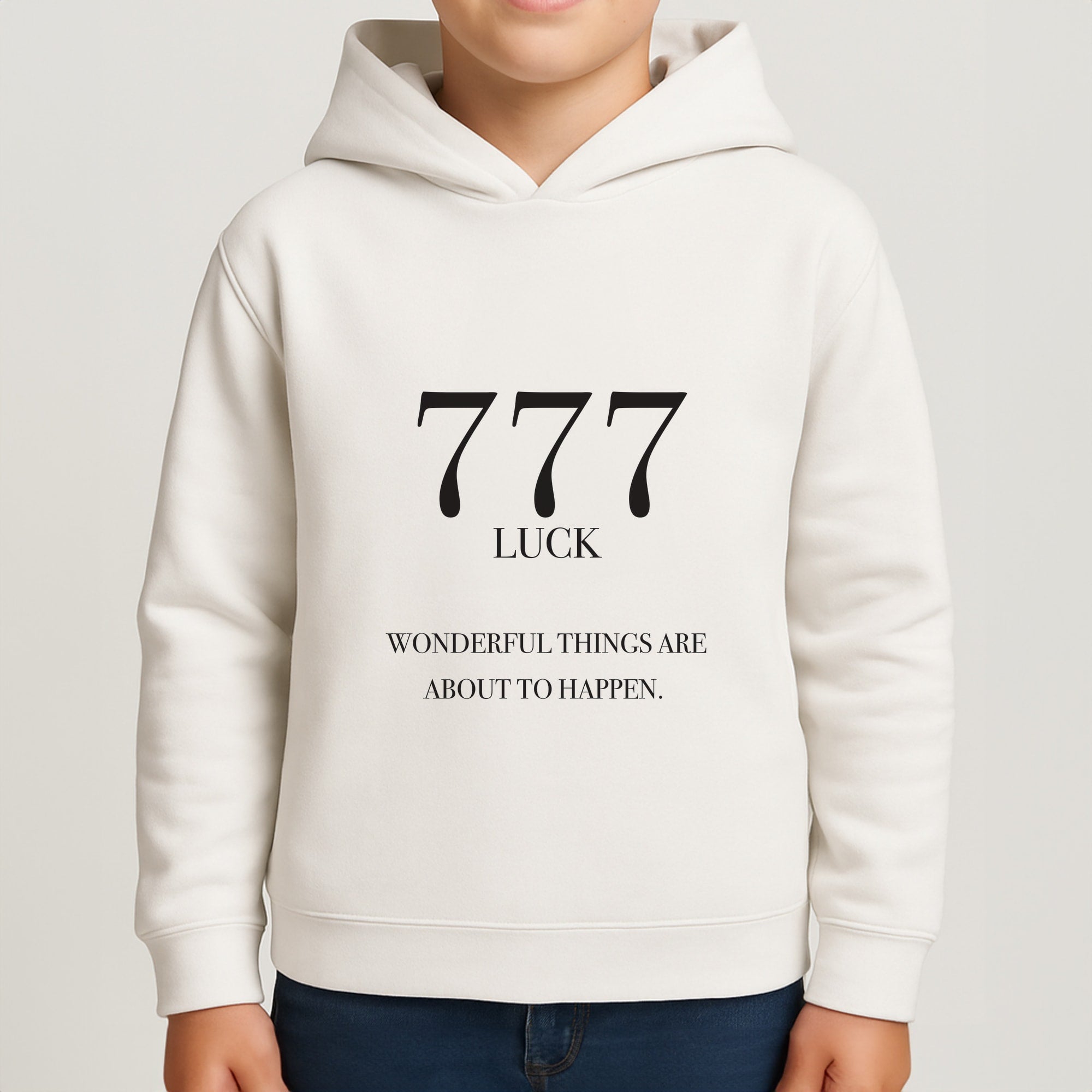 777 - Angel Numbers Boys Hoodie