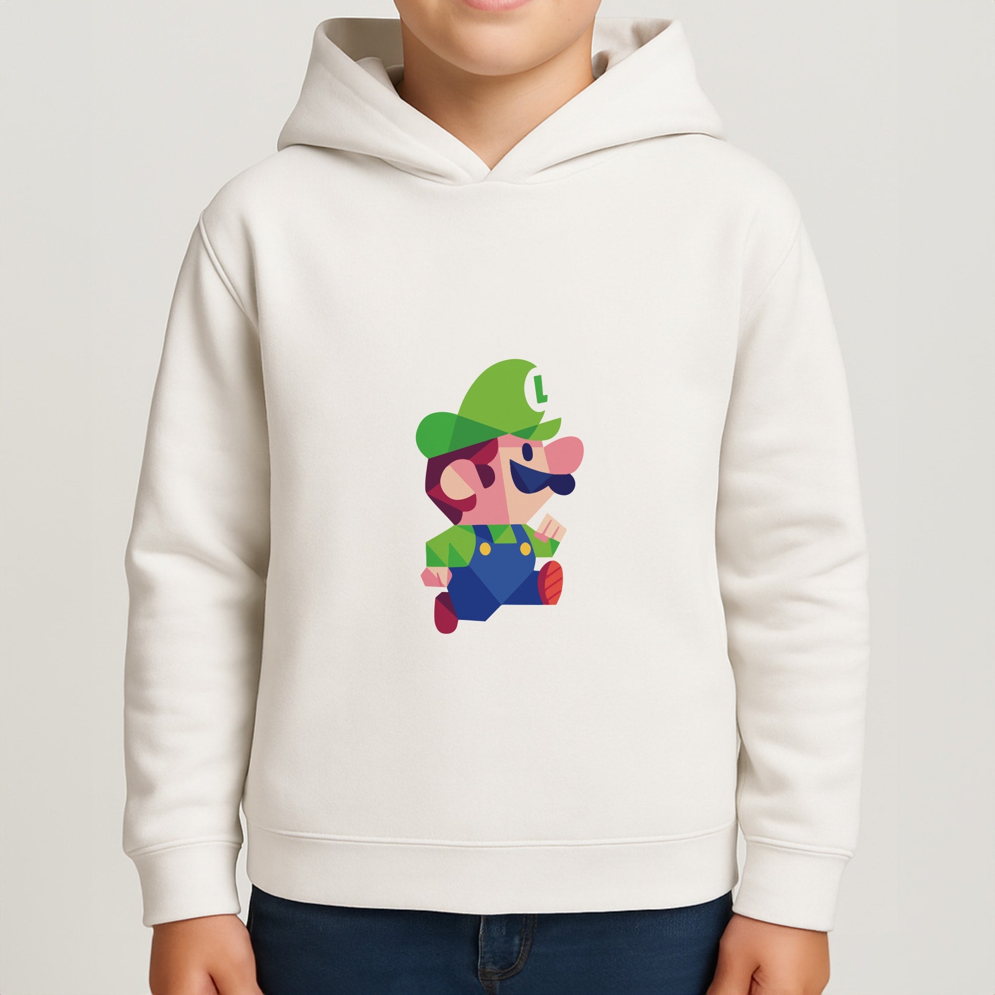 Running Luigi - Mario Boys Hoodie