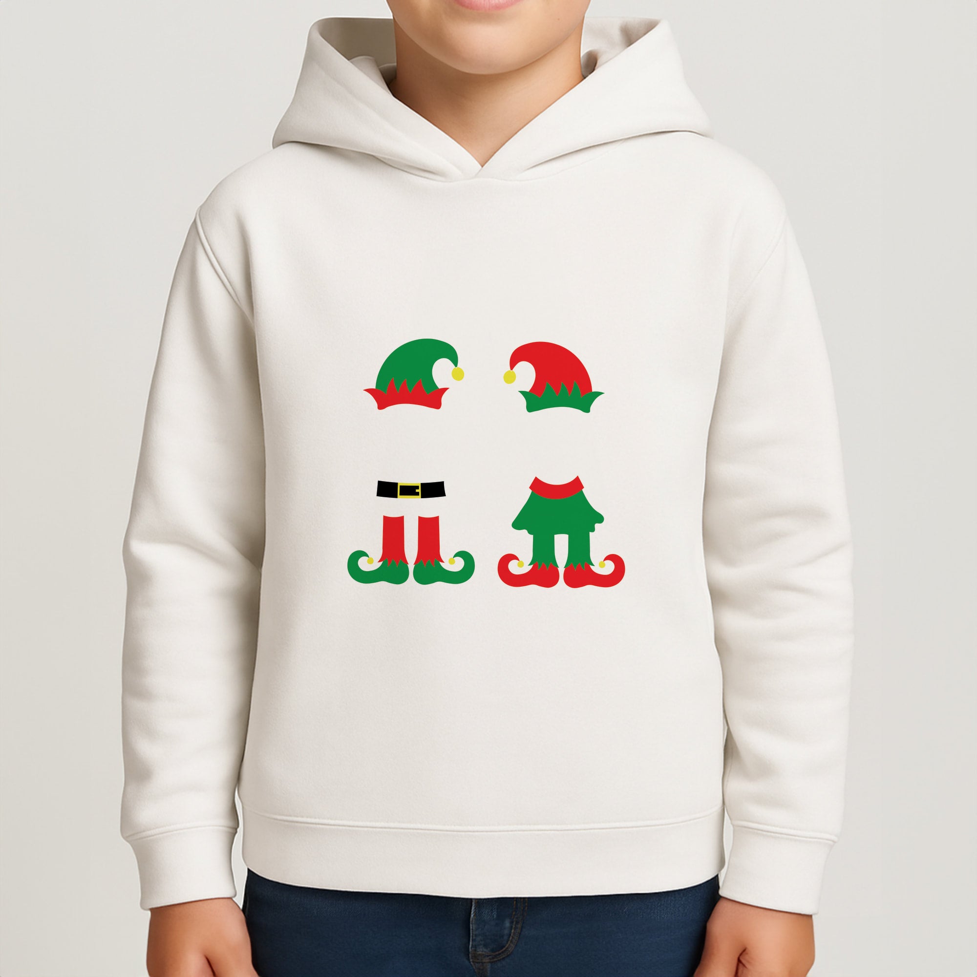 Elf Body - Christmas Boys Hoodie