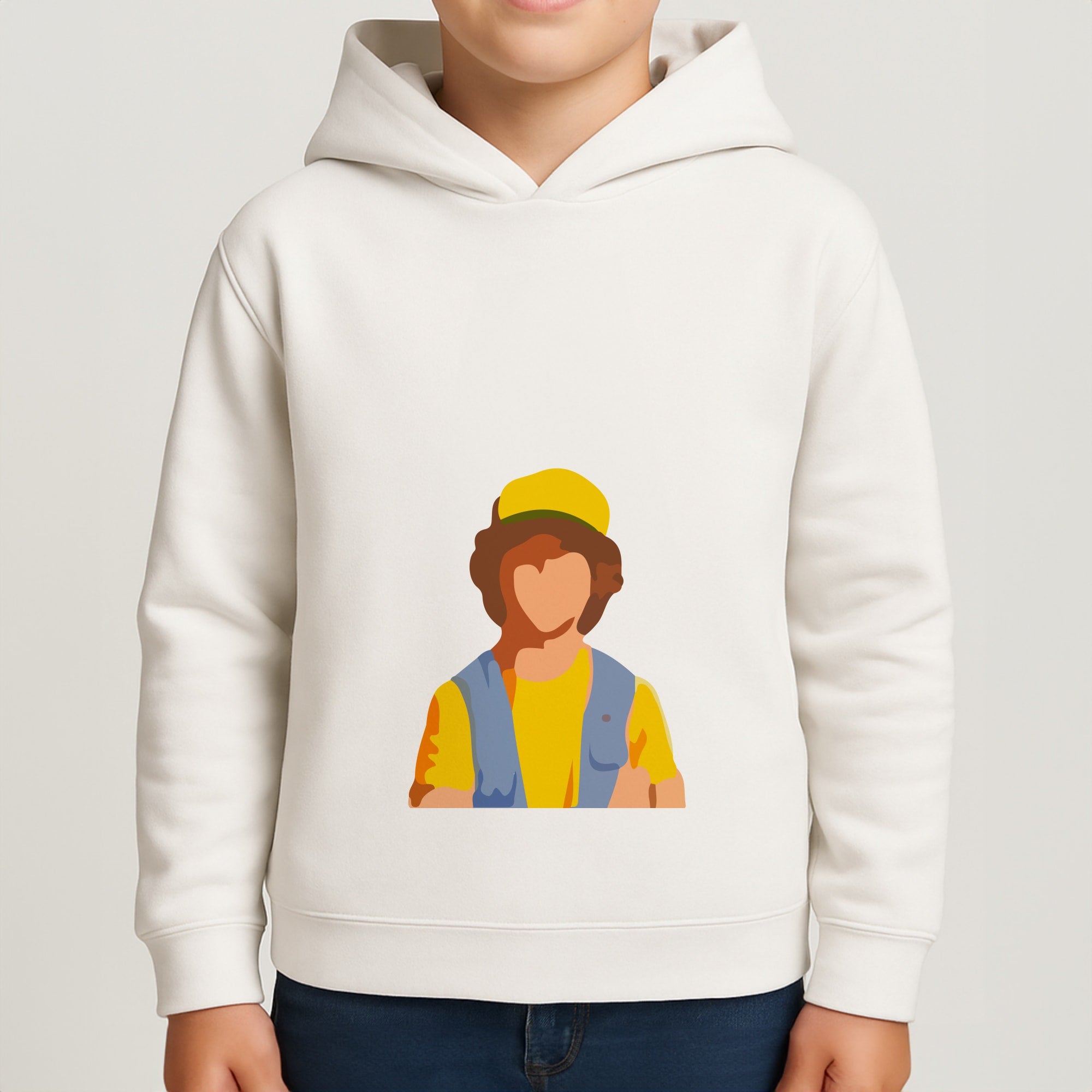 Faceless Dustin - Stranger Things Boys Hoodie