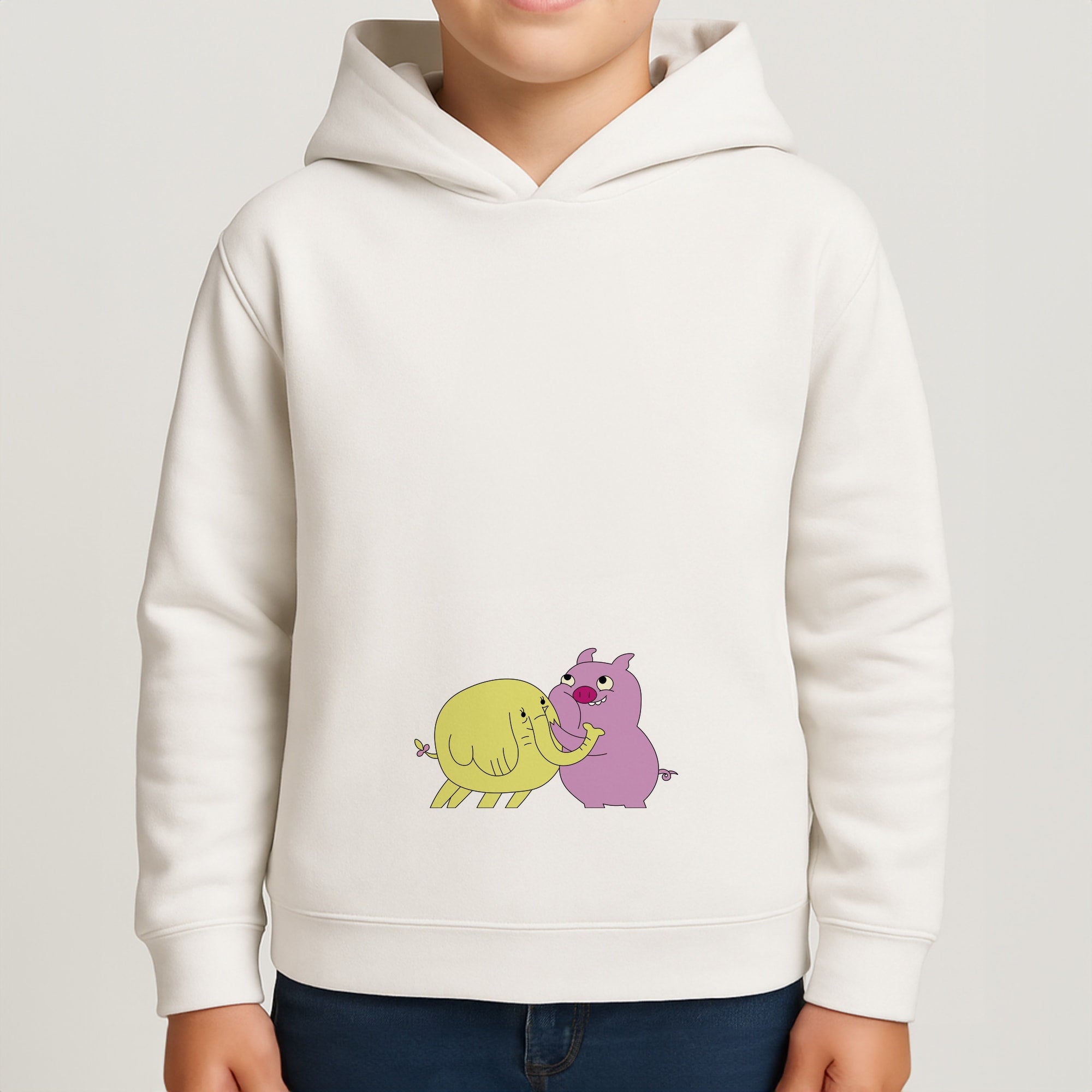Tree Trunks Boys Hoodie