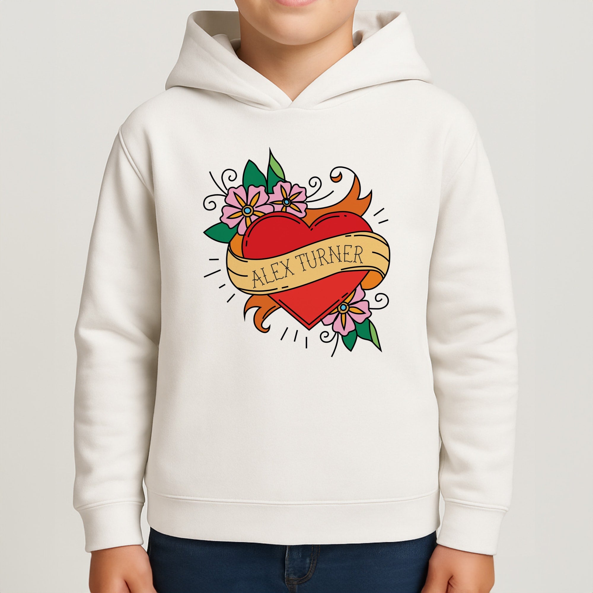I love Alex Turner Kids Hoodie