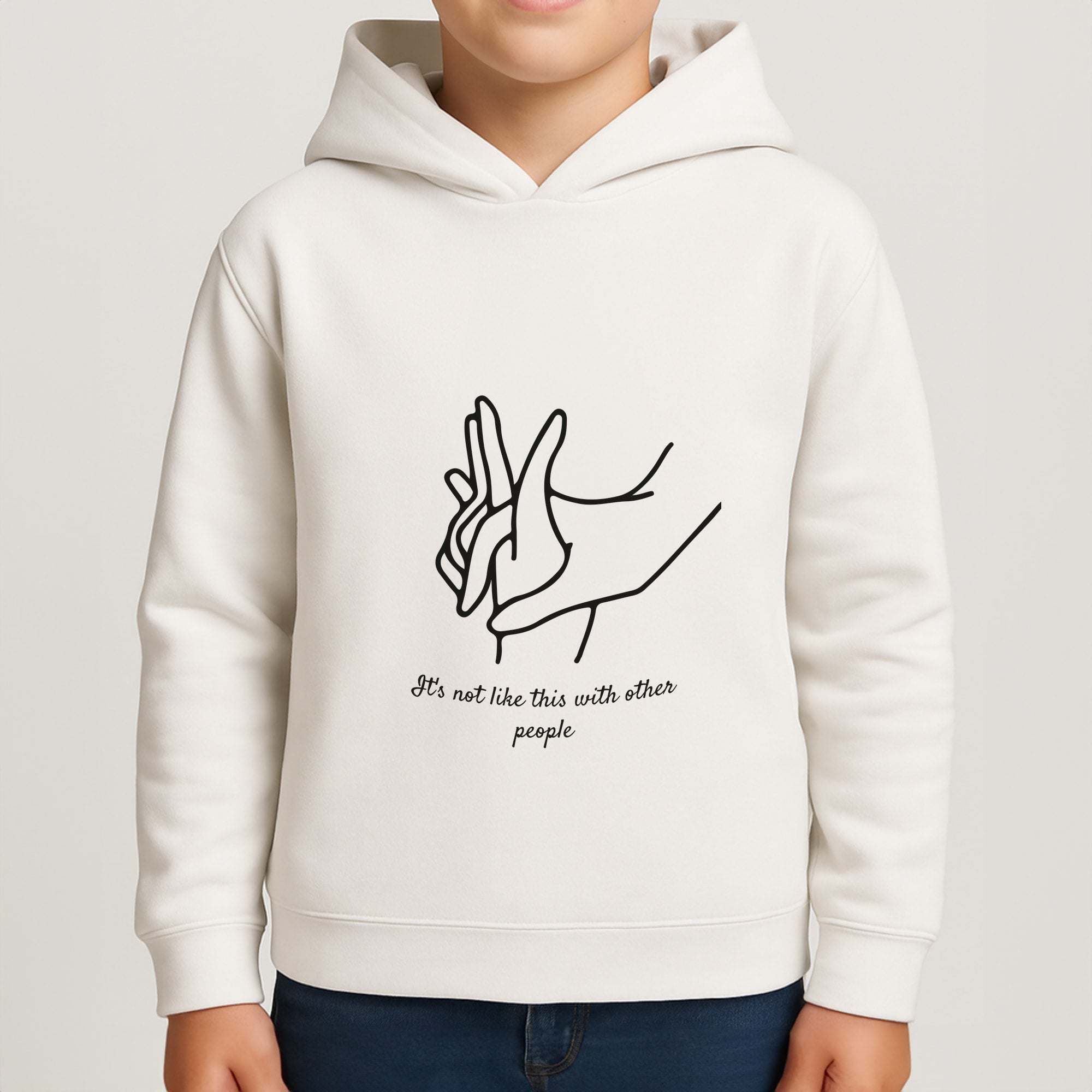 It's Not Like This With Other People Boys Hoodie