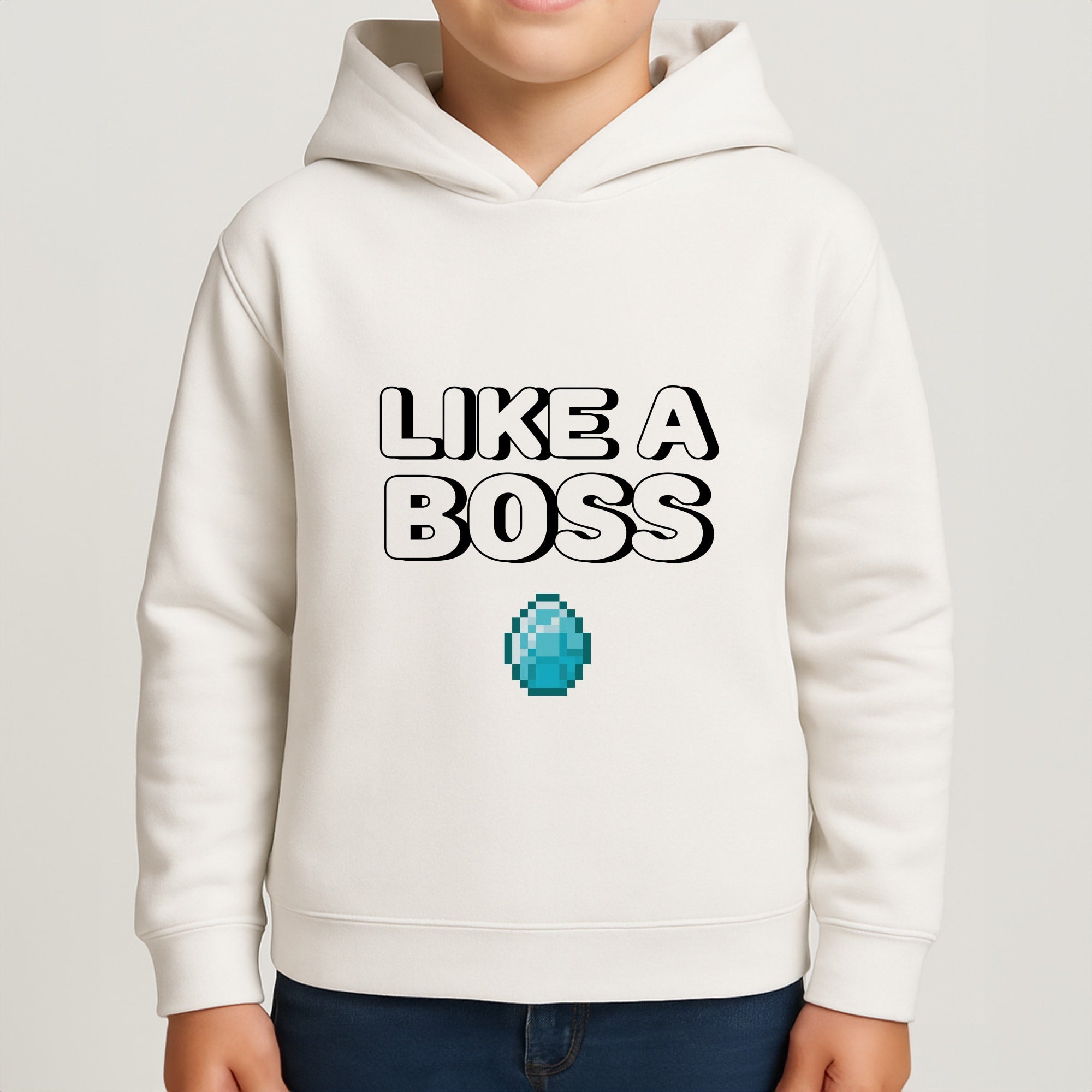 Like A Boss Boys Hoodie