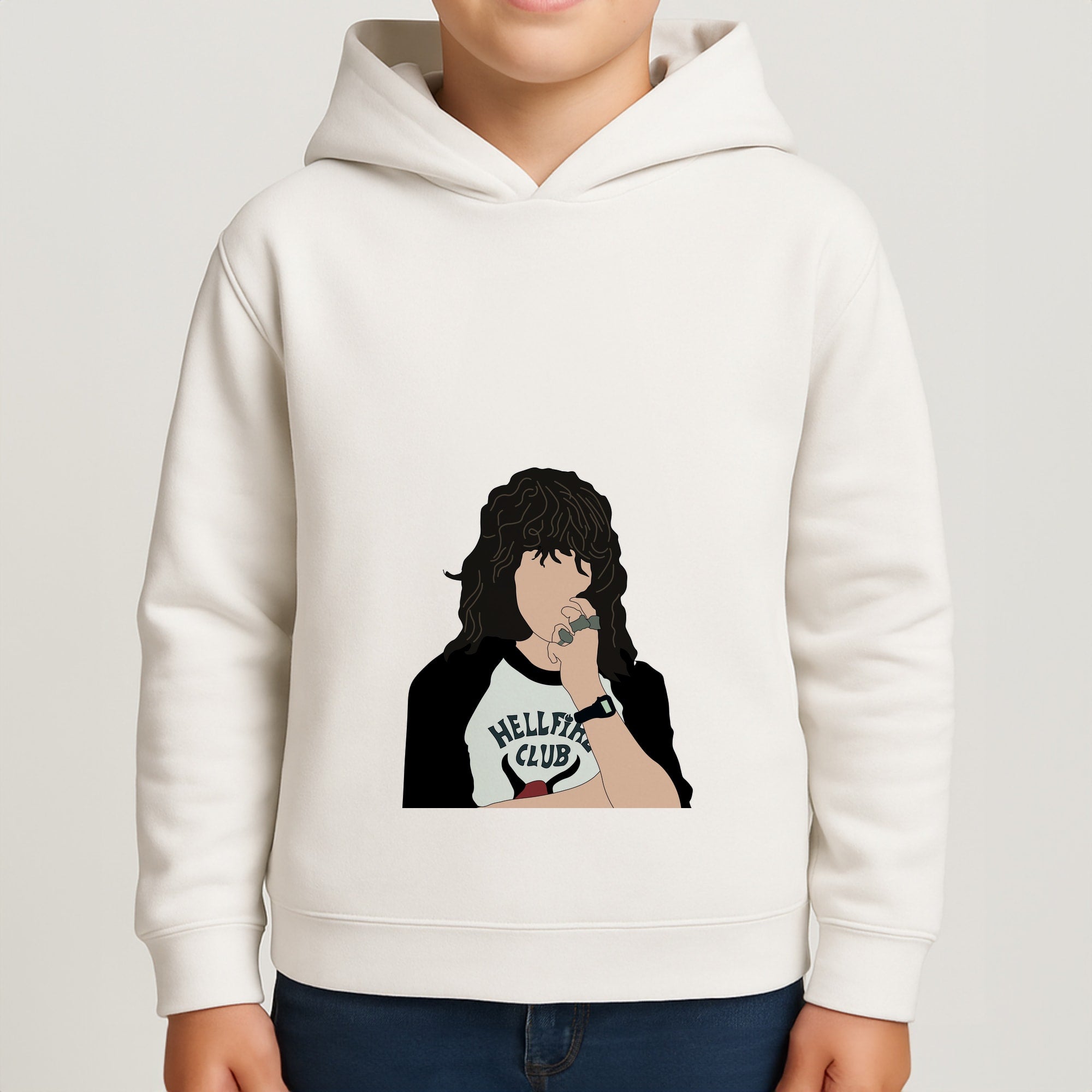 Eddie Munson Hellfire Boys Hoodie