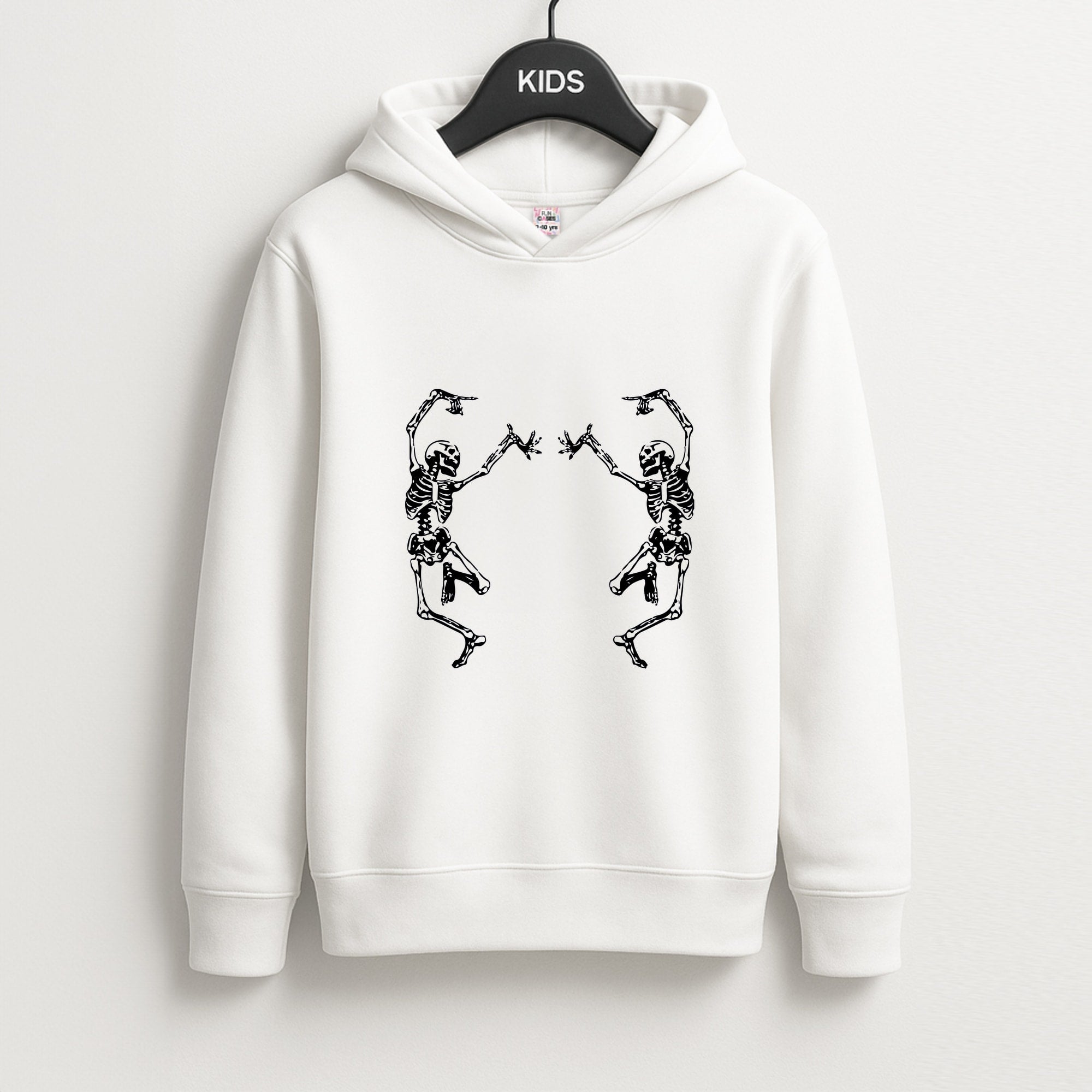 Dancing Skeletons - Halloween Unisex Kids Hoodie