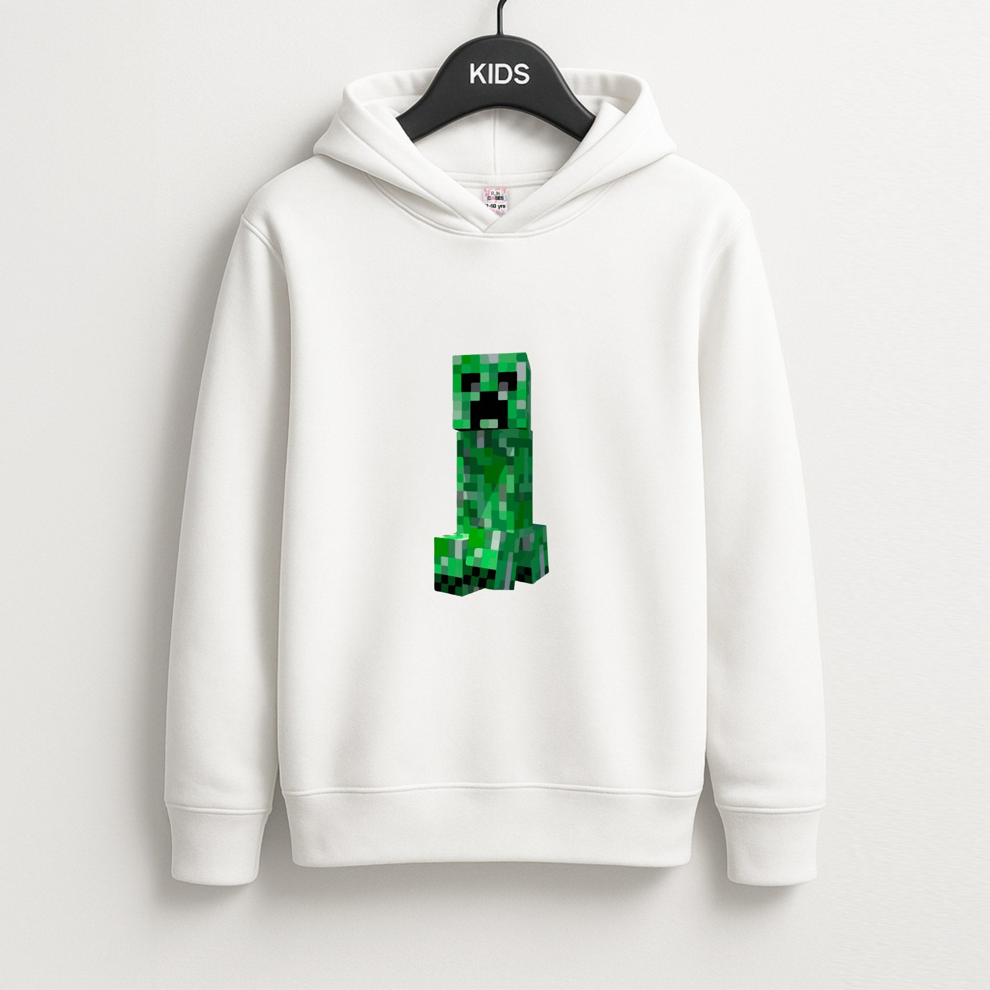 Mining Creeper Unisex Kids Hoodie