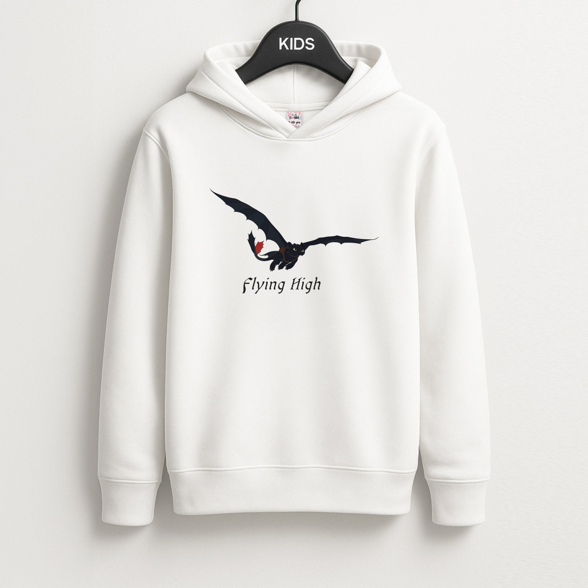 Dragon Flying High Kids Hoodie