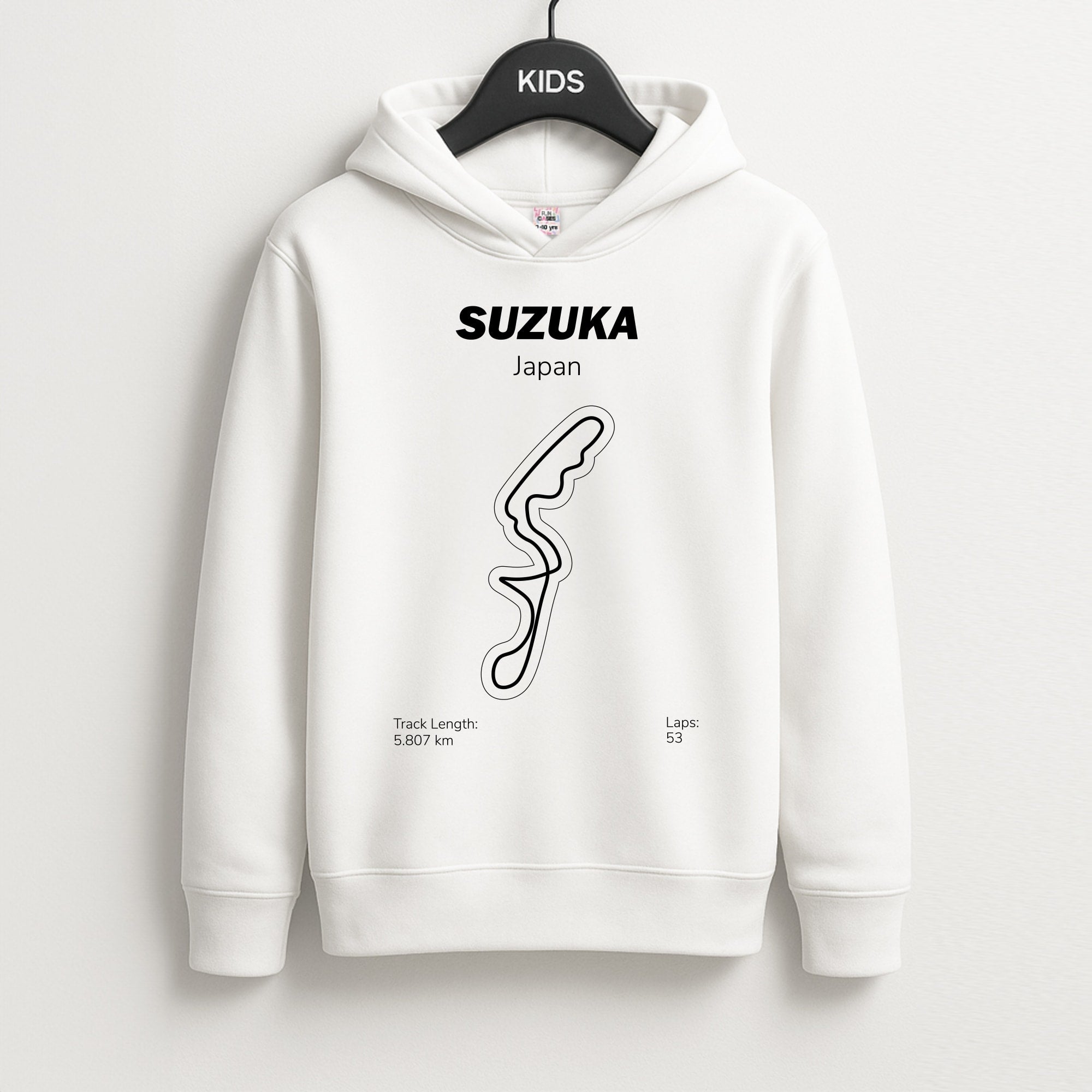 Suzuka Circuit Unisex Kids Hoodie
