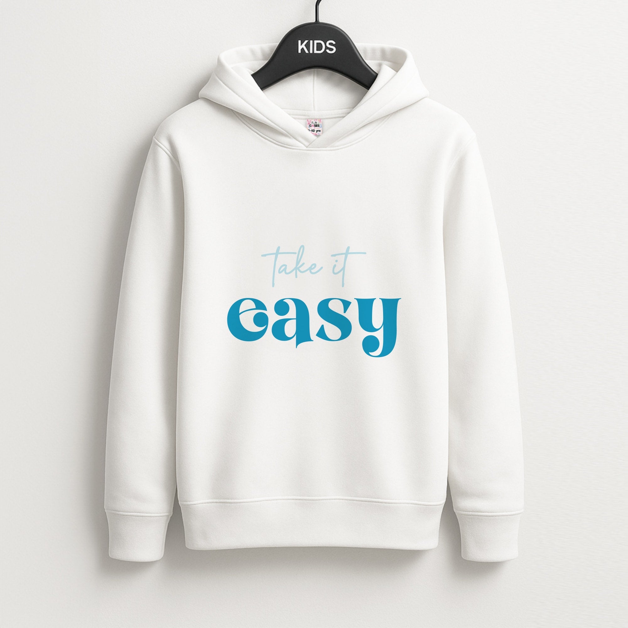 Take It Easy Unisex Kids Hoodie