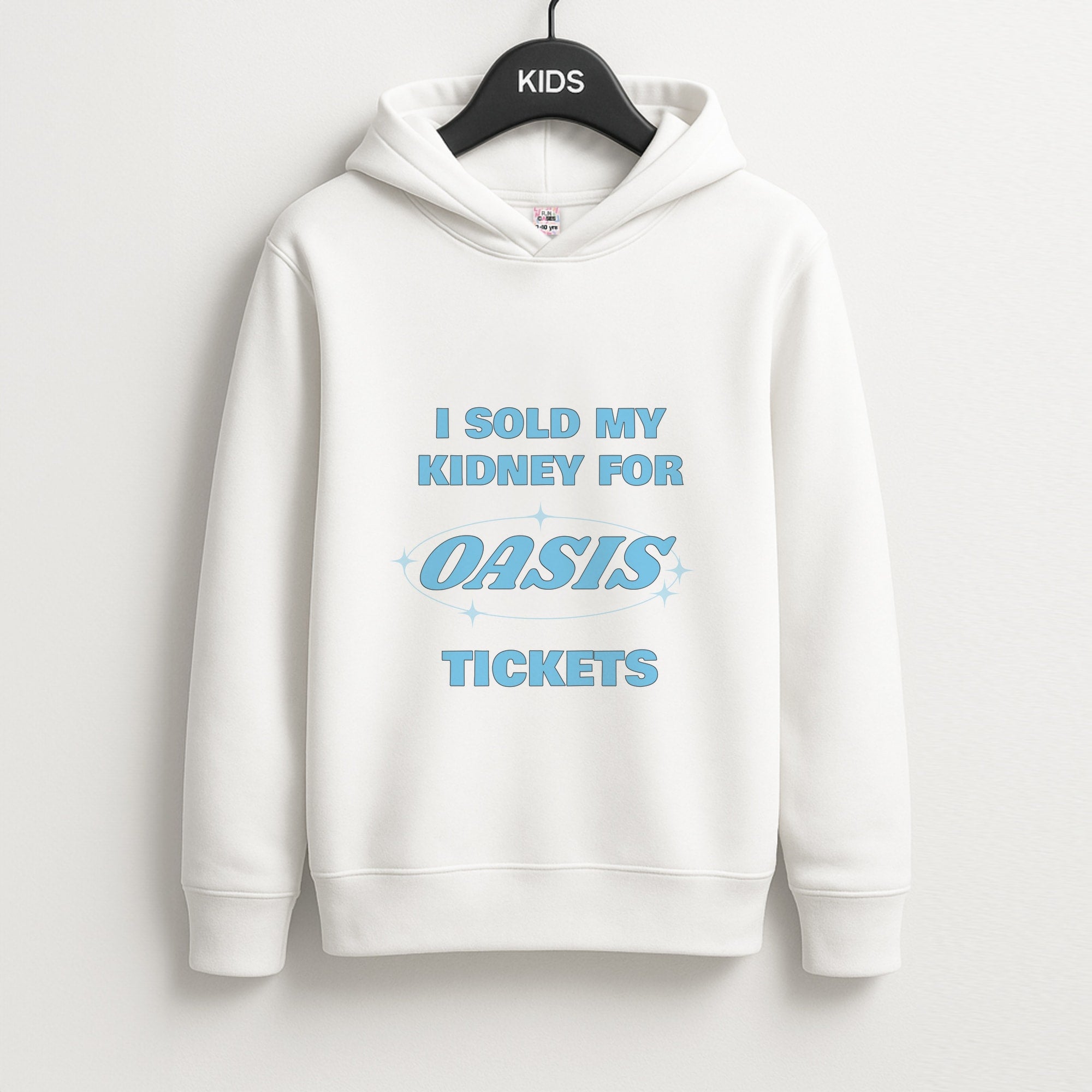I Sold My Kidney For Tickets Unisex Kids Hoodie