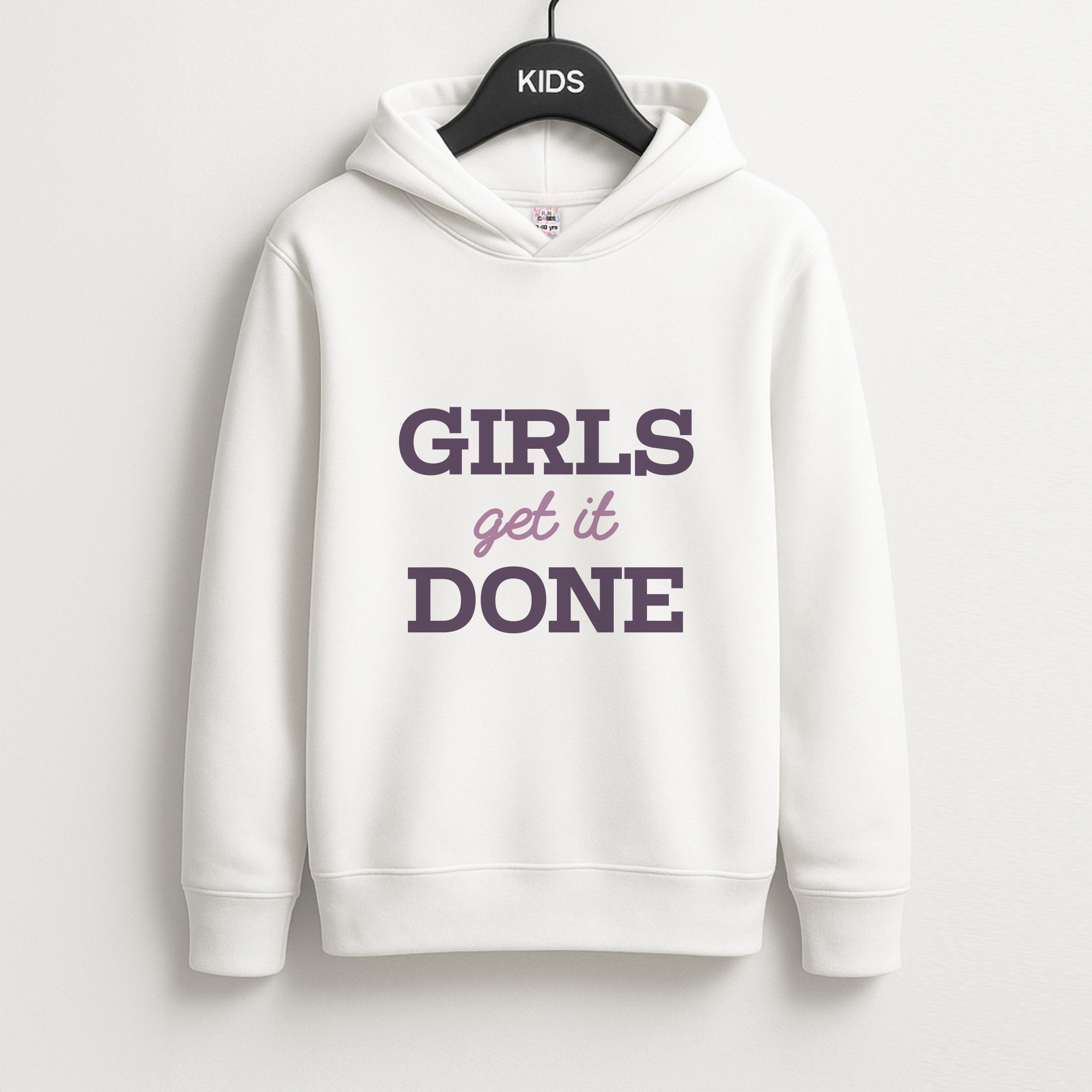 Girls Get It Done Unisex Kids Hoodie