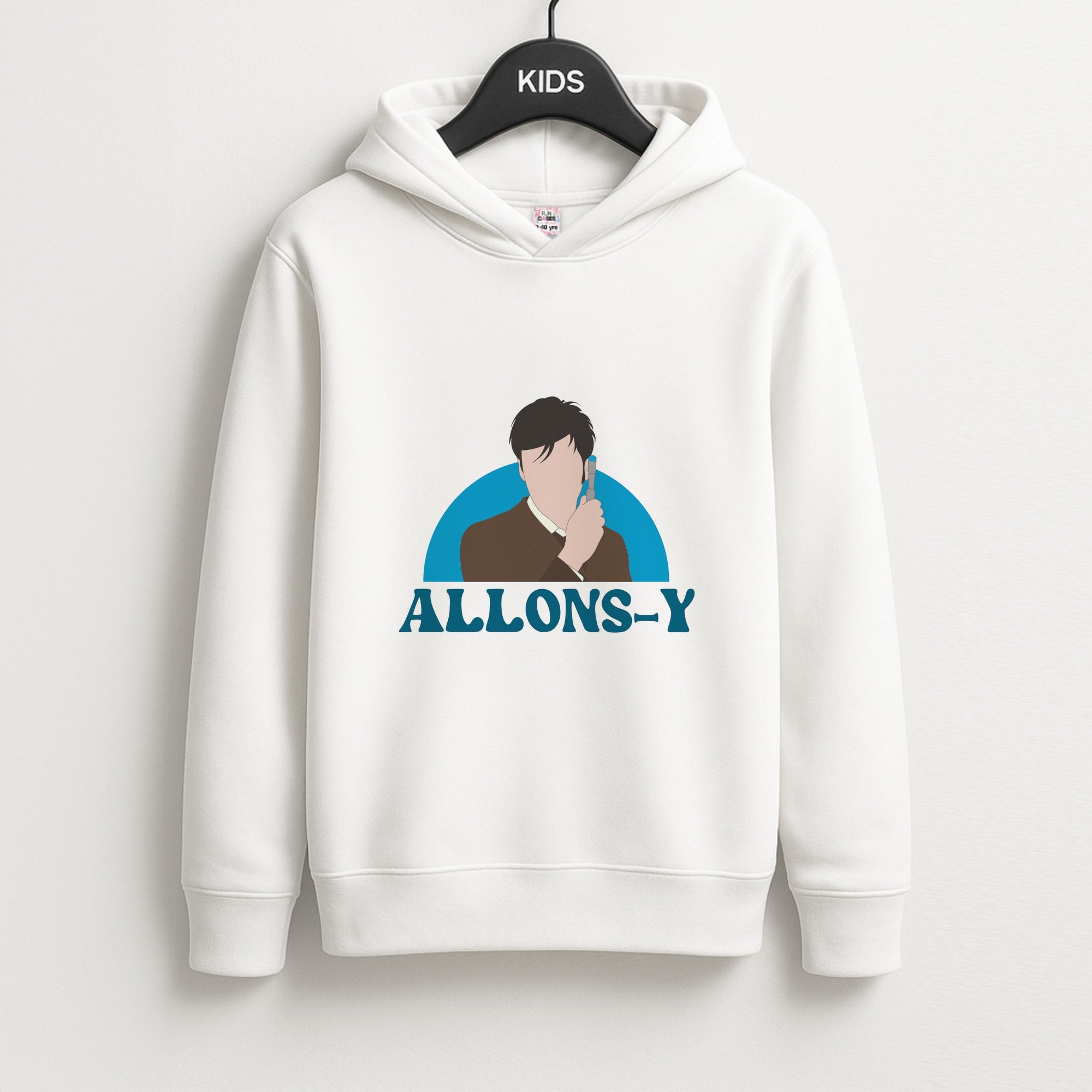 Allons-y Unisex Kids Hoodie