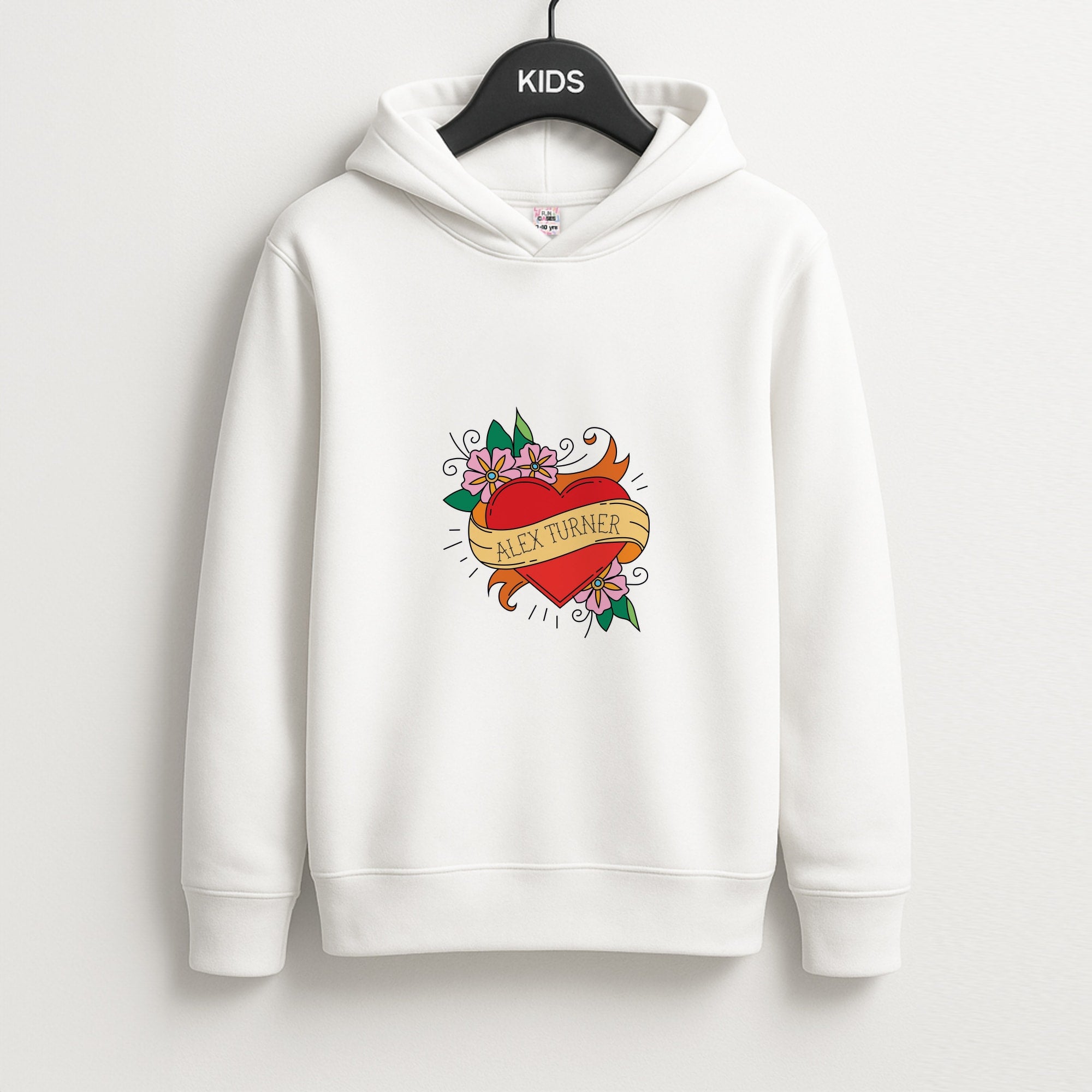 I love Alex Turner Unisex Kids Hoodie