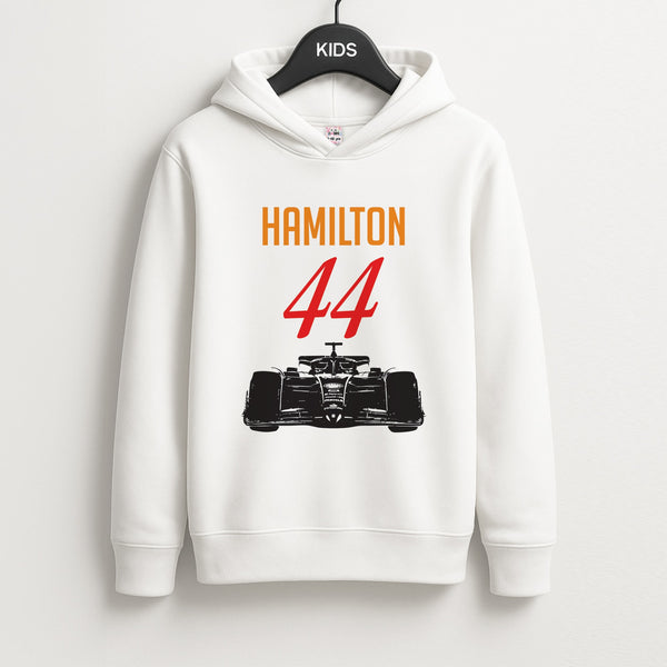 F1 Car Hamilton Unisex Kids Hoodie