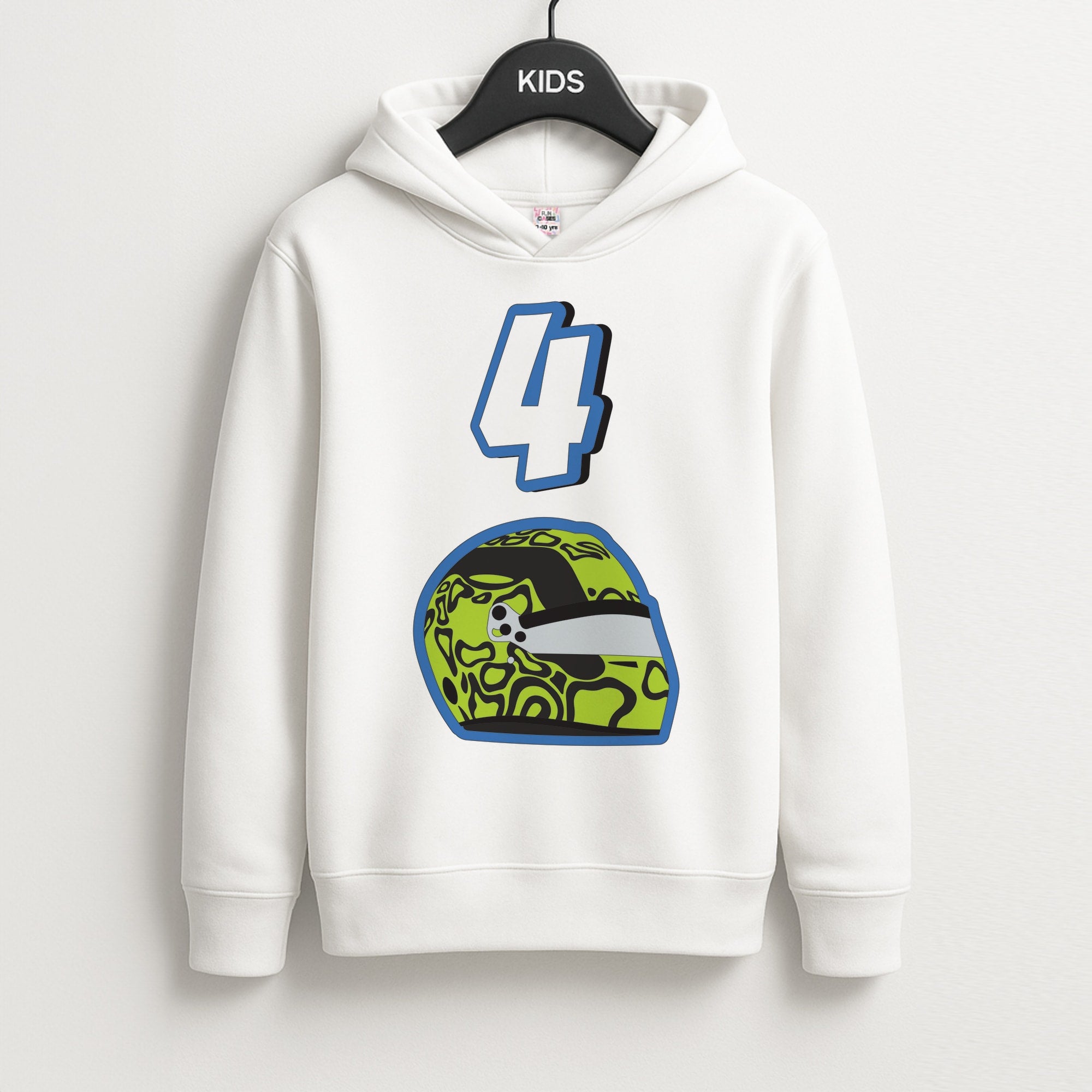 Helmet 4 Kids Hoodie