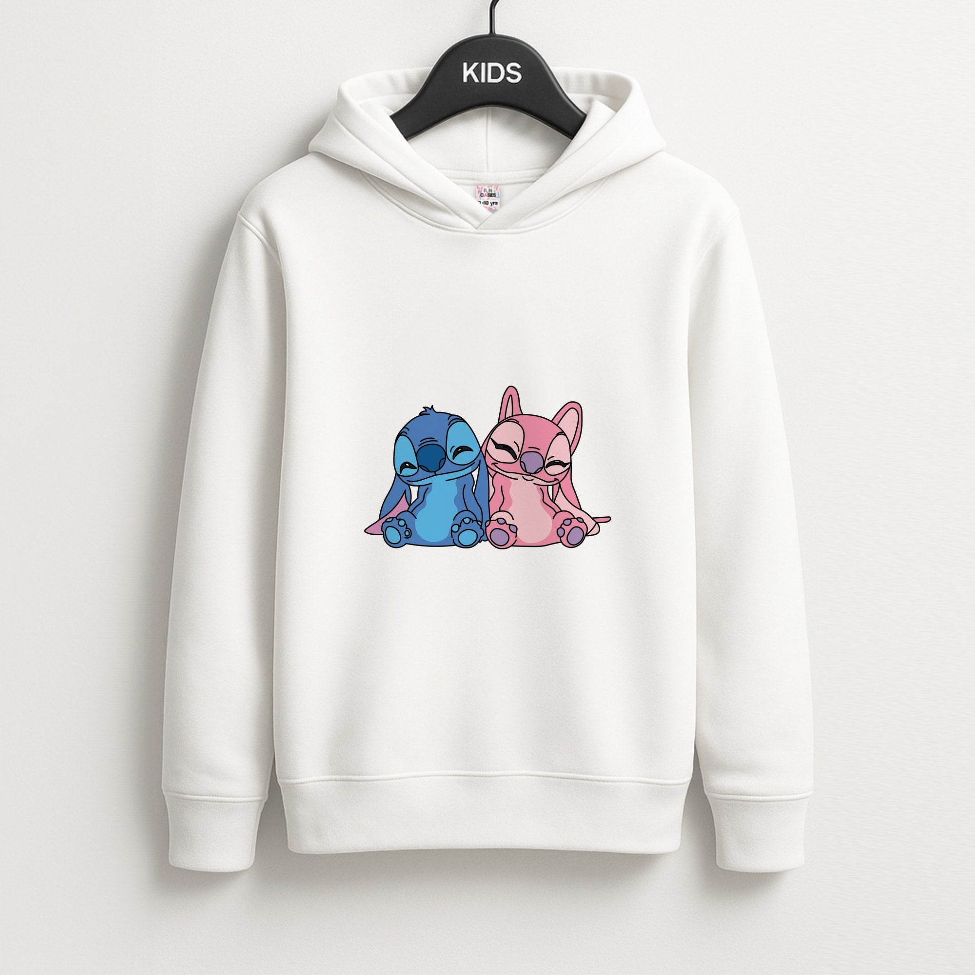 Best Friends - Pink Alien Unisex Kids Hoodie