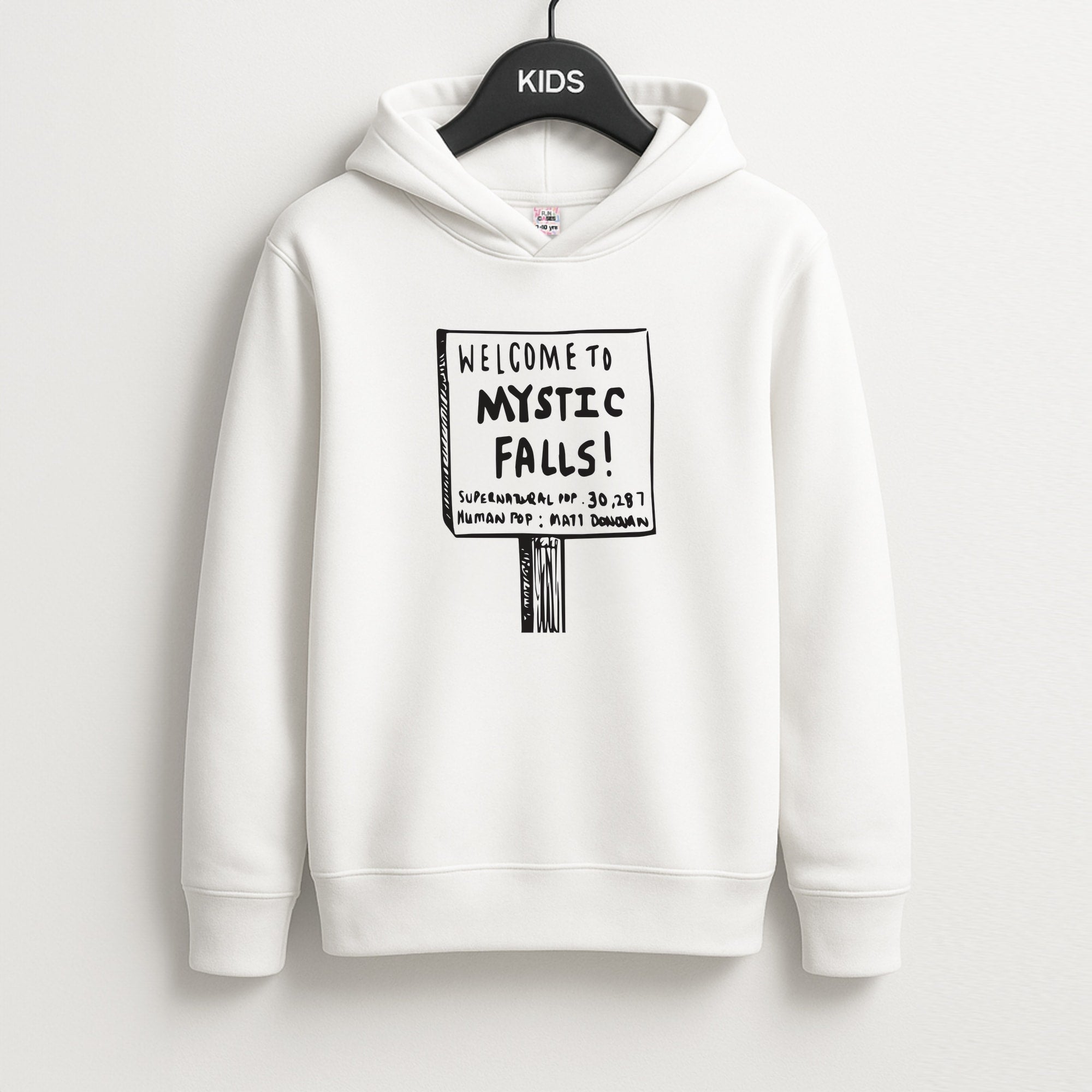 Welcome to Mystic Falls - VD Kids Hoodie