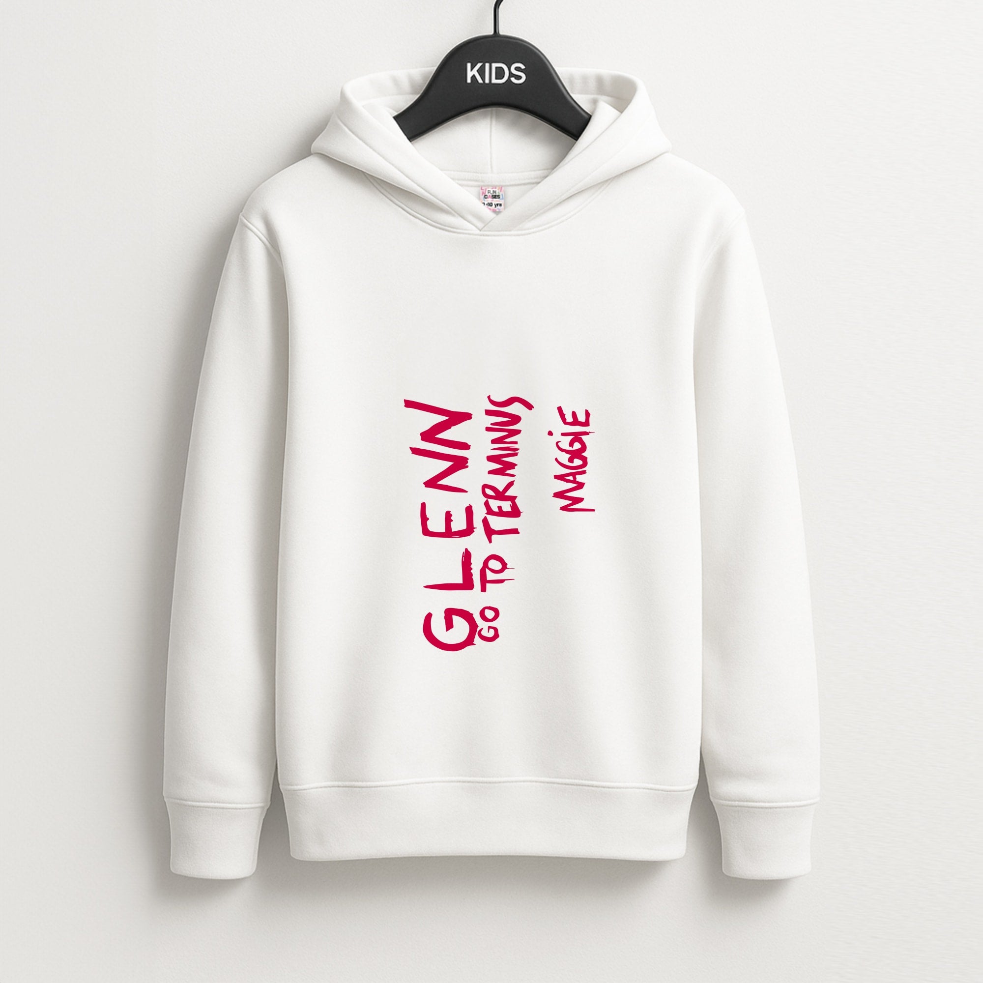 Message For Glenn - TWD Unisex Kids Hoodie