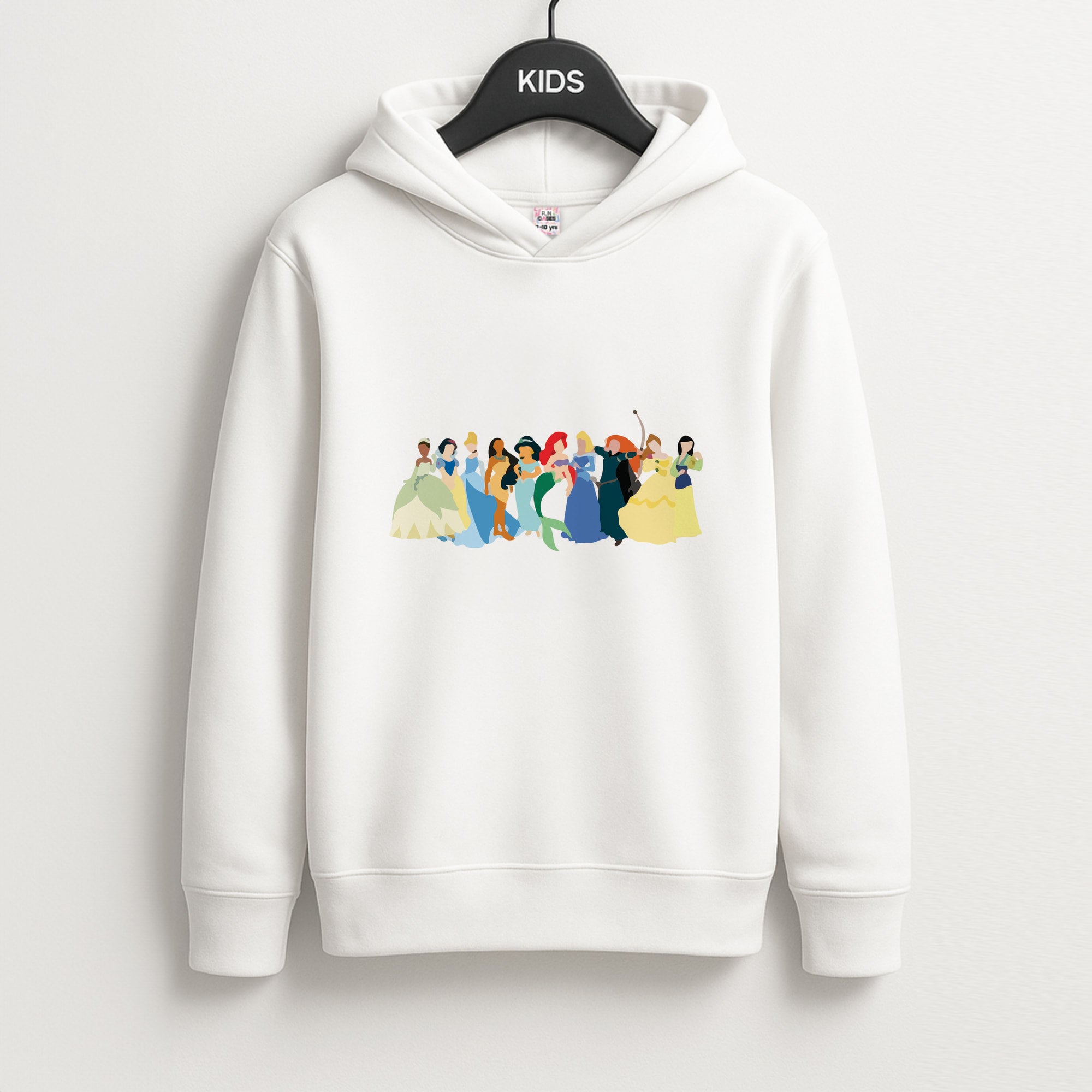 Fairytale Princesses Cast Kids Hoodie