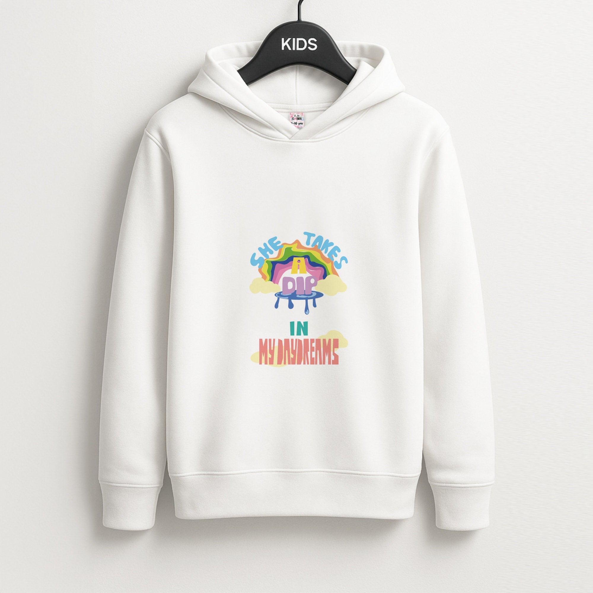 She takes a dip in my daydreams Unisex Kids Hoodie