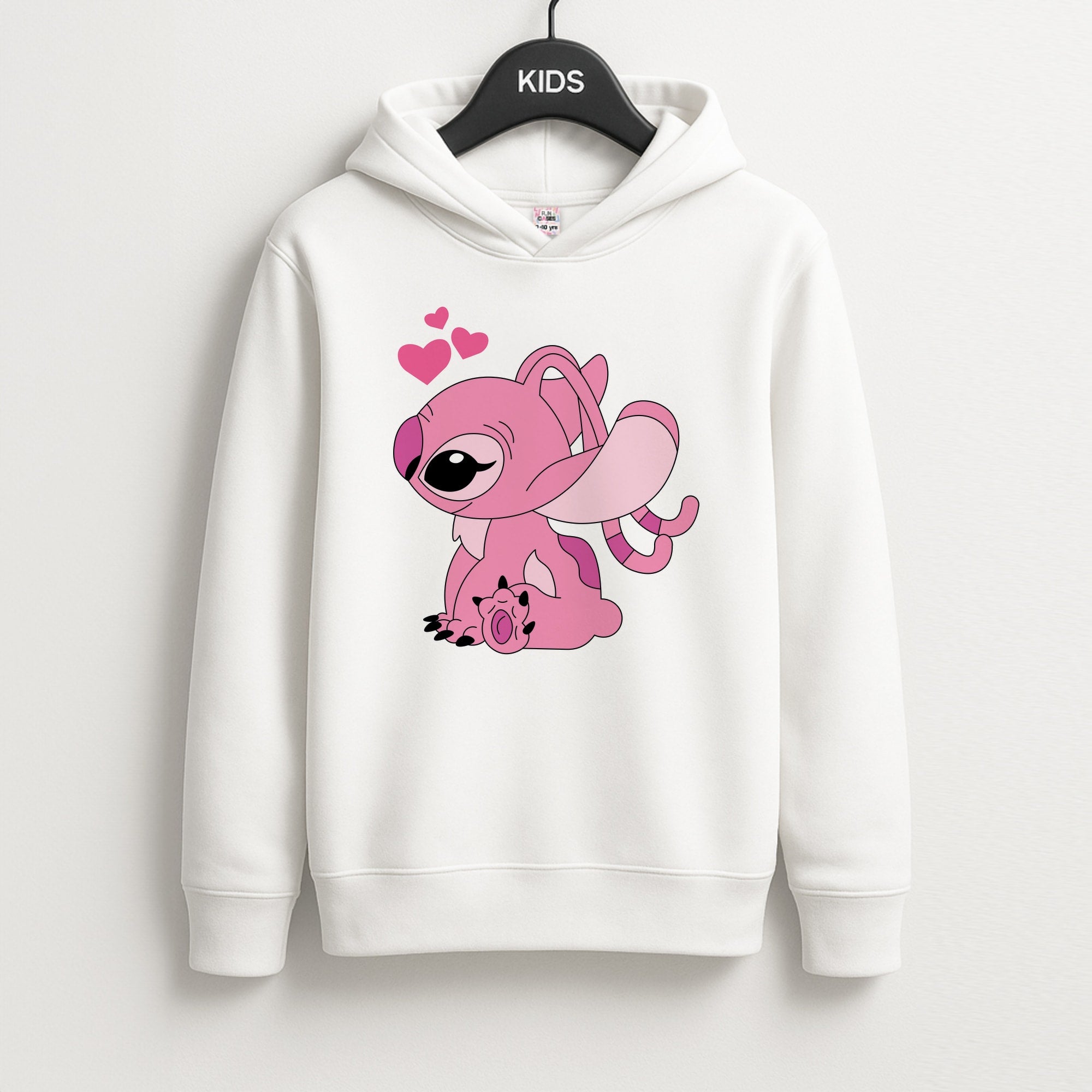 Angel Valentine's Kids Hoodie
