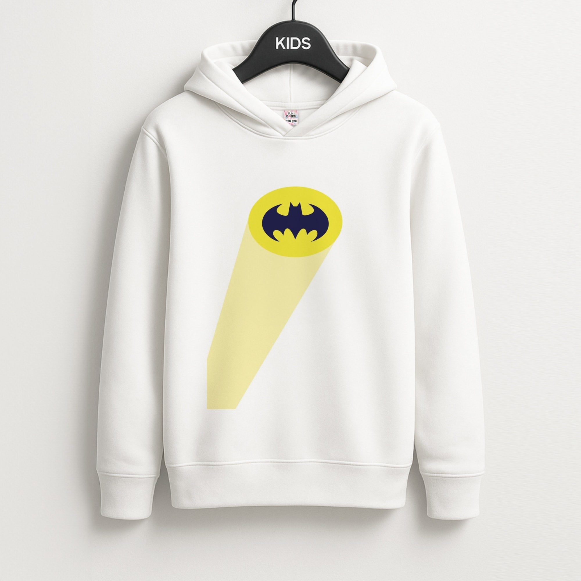 Bat Signal Unisex Kids Hoodie